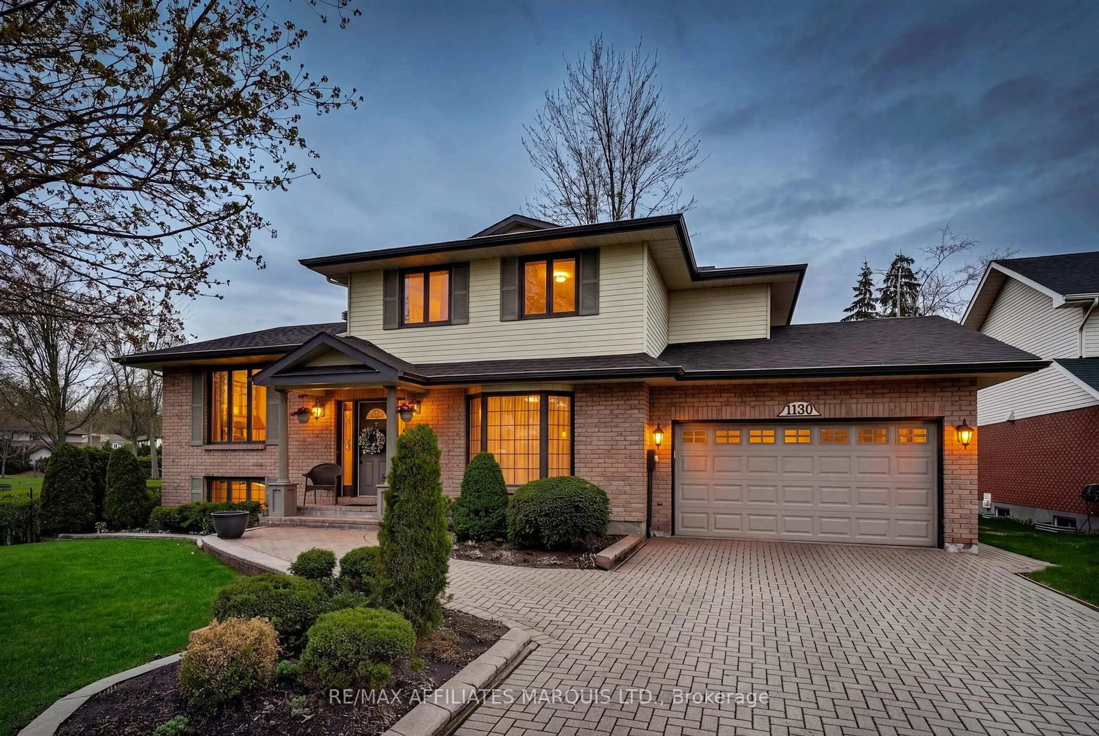 Home with brick exterior material, street for 1130 Kennedy Dr, Cornwall Ontario K6J 5S3