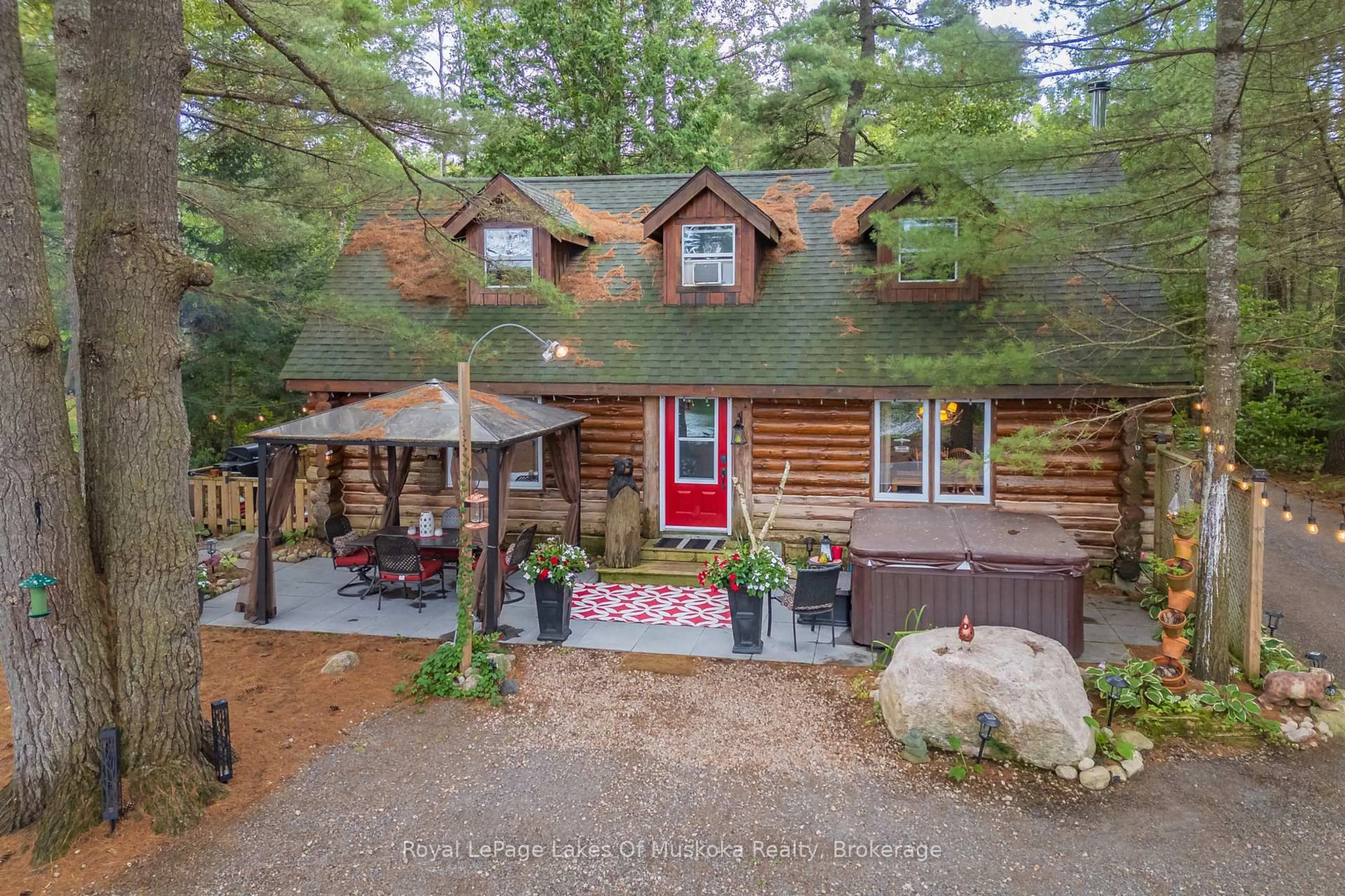 A pic from outside/outdoor area/front of a property/back of a property/a pic from drone, unknown for 642 AIRPORT Rd #A, Joly Ontario P0A 1Z0