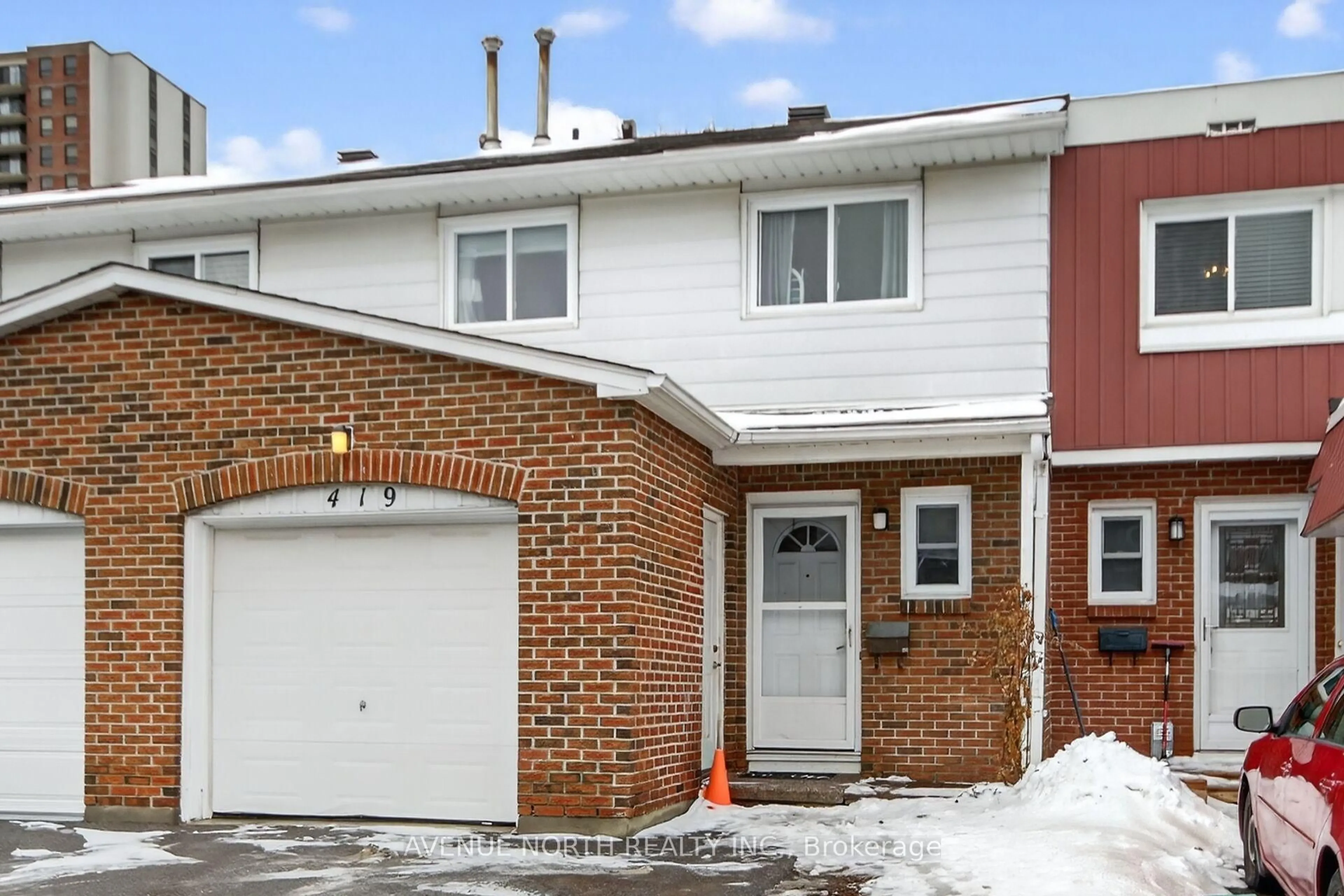 Home with brick exterior material, street for 419 Armonia Private #40, Ottawa Ontario K1K 3Y2