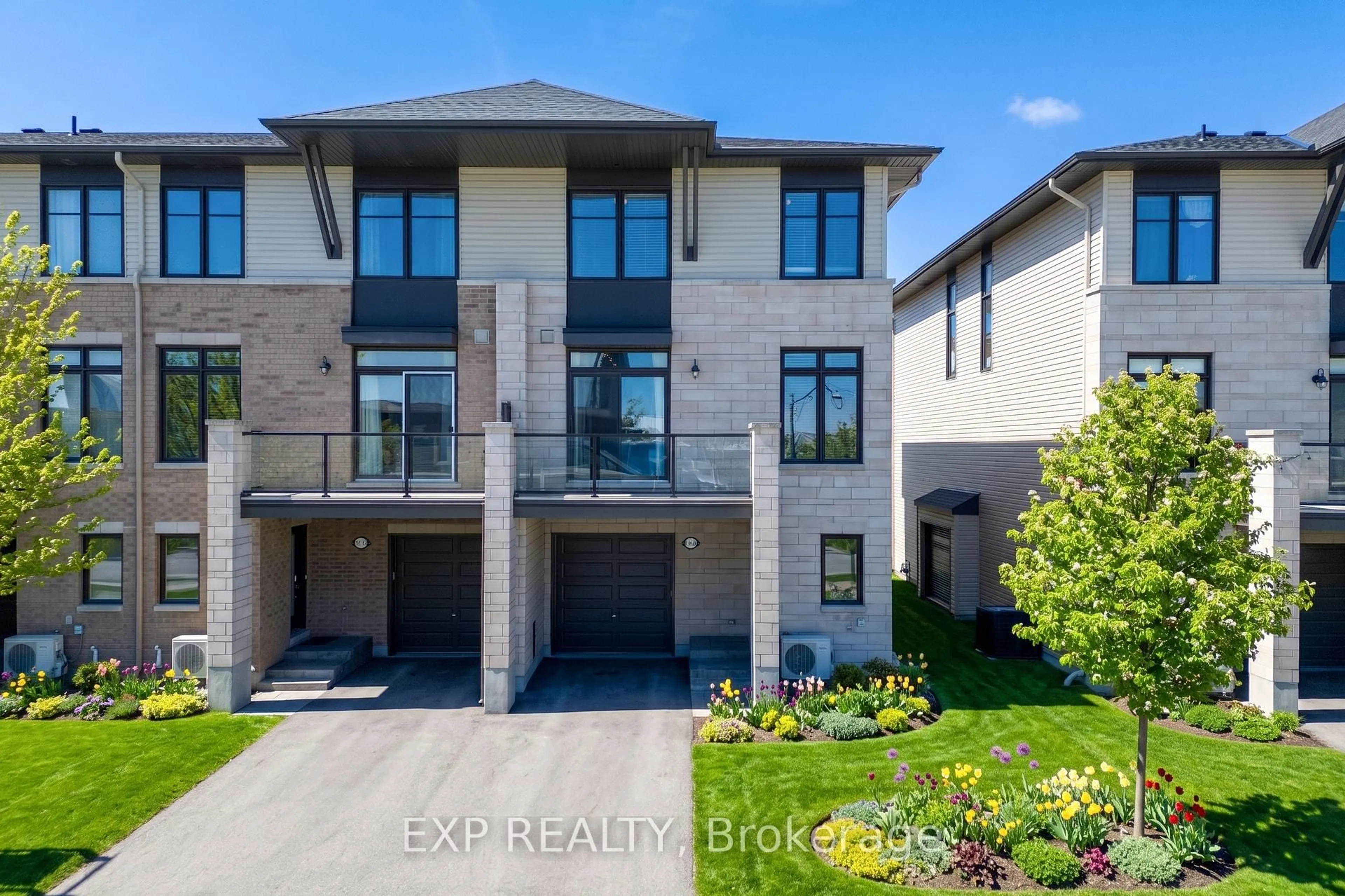 Home with brick exterior material, street for 215 Pastel Way, Ottawa Ontario K2J 6M8