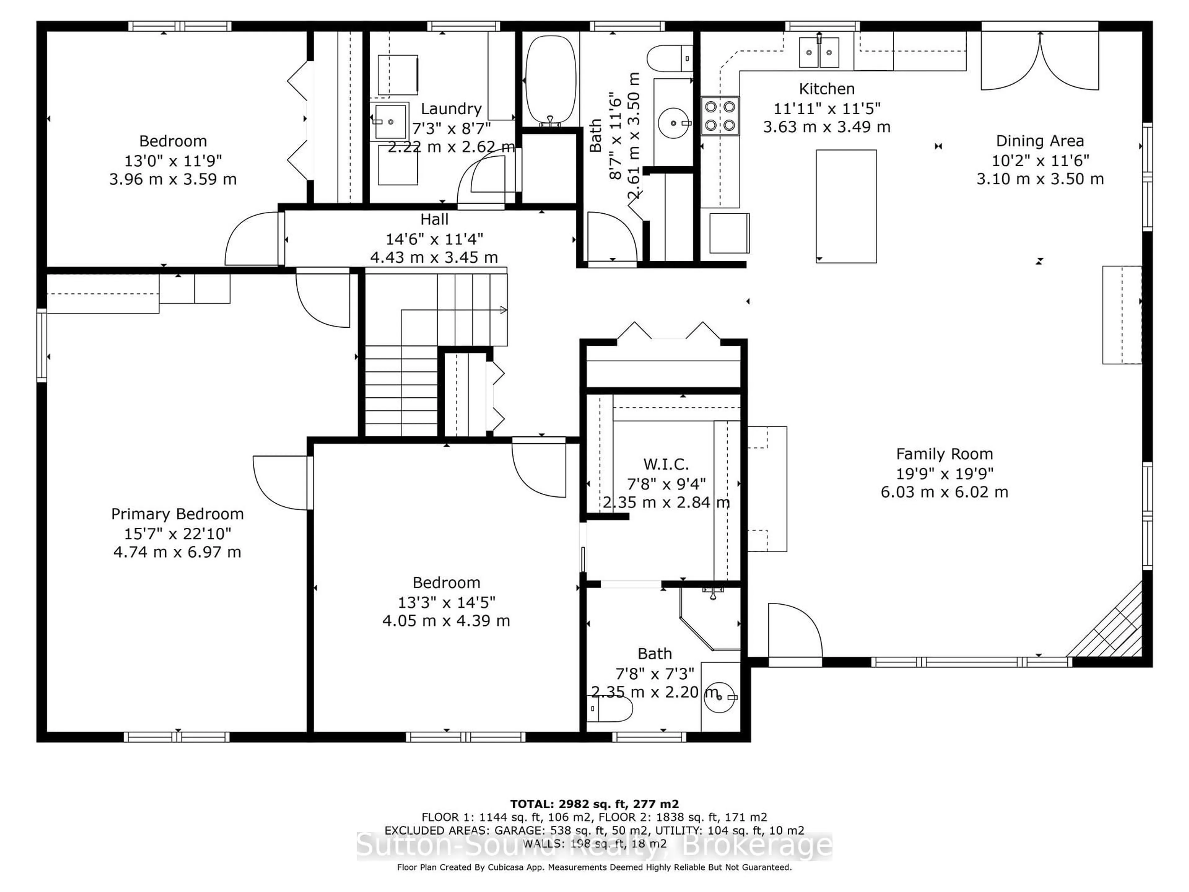 Floor plan for 1215 Sunset Dr, South Bruce Peninsula Ontario N0H 1X0