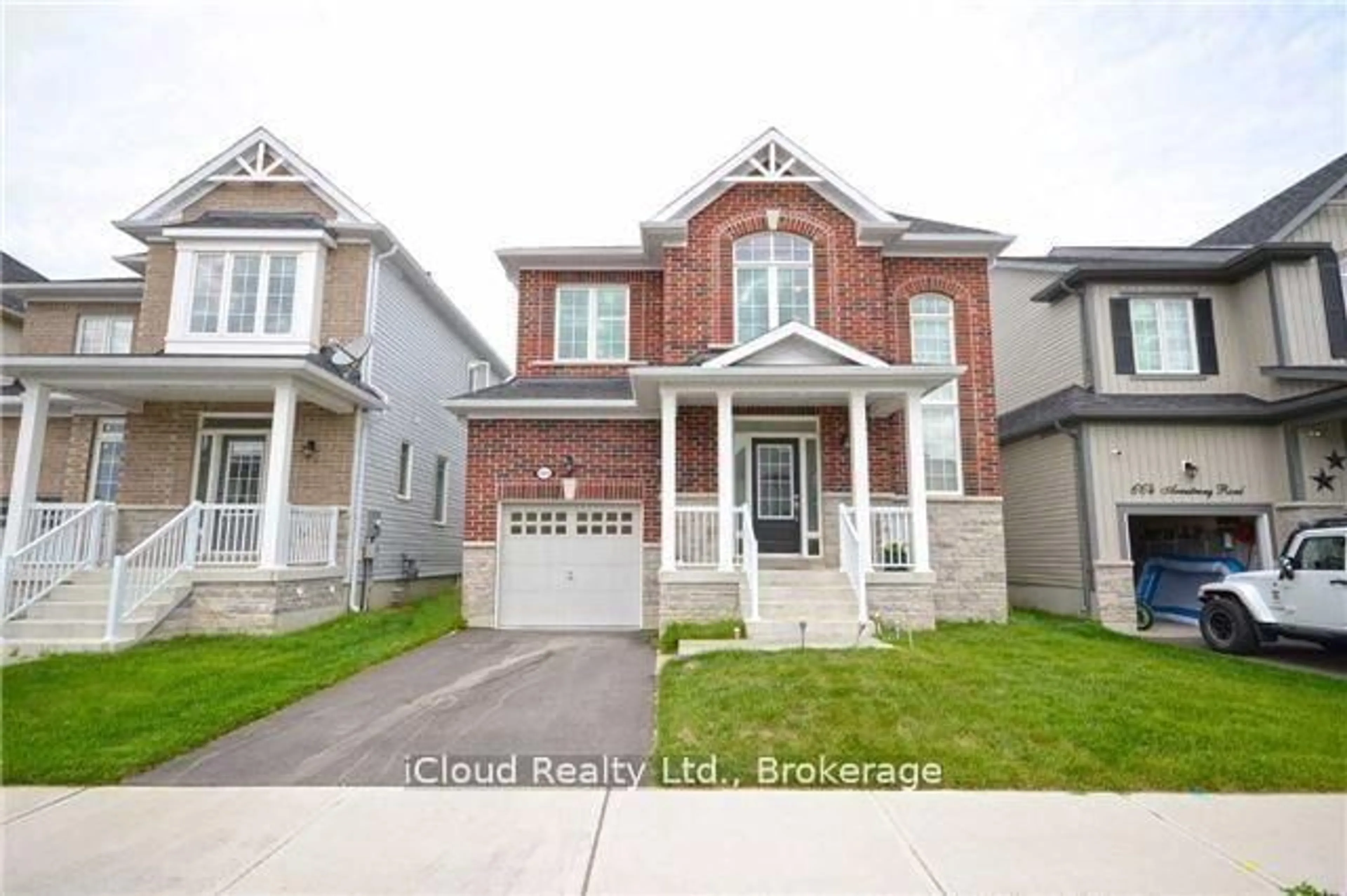 Home with brick exterior material, street for 668 Armstrong Rd, Shelburne Ontario L9V 3V4