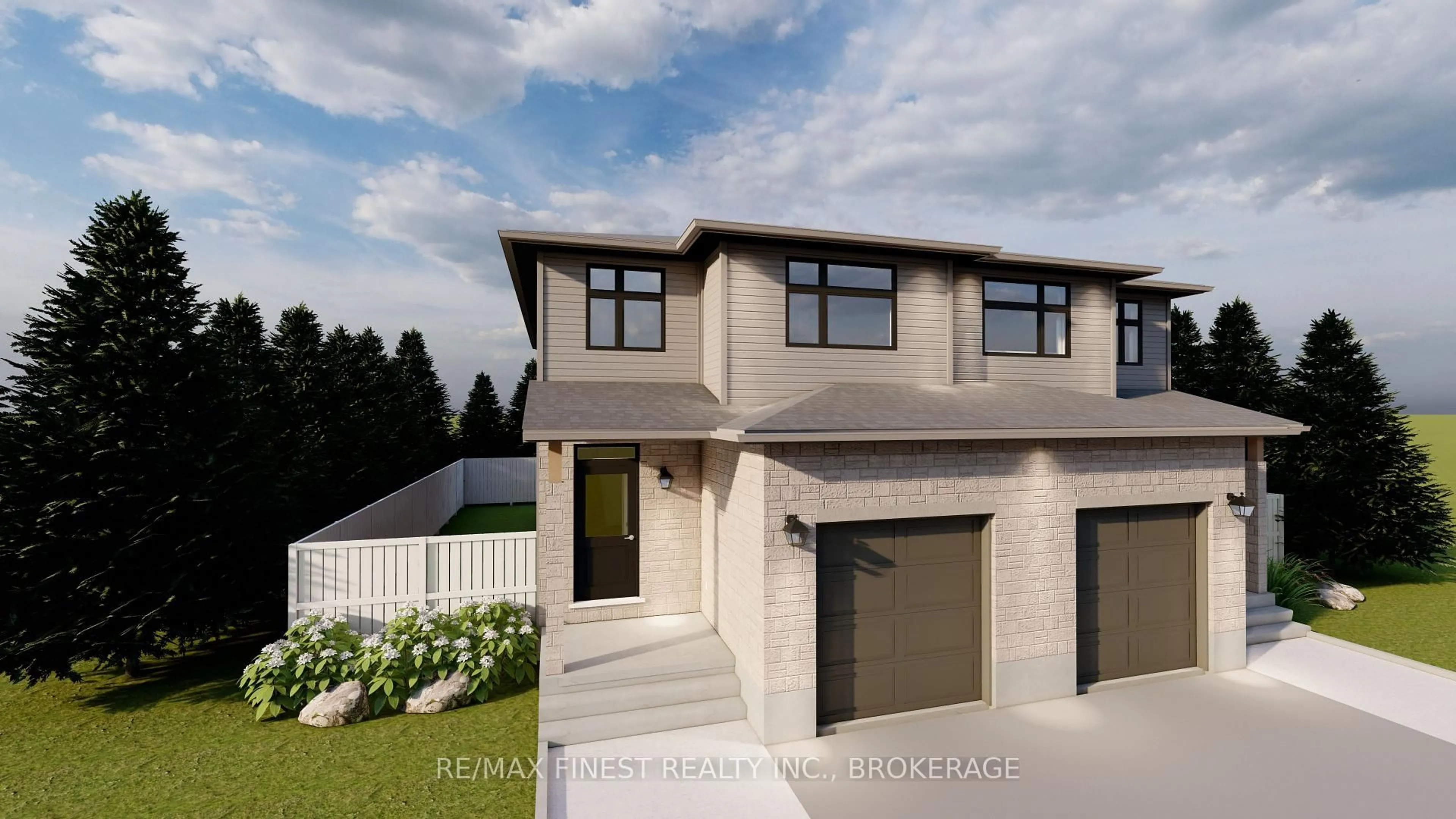 Home with brick exterior material, street for 1349 Woodfield Cres #Lot F2, Kingston Ontario K7P 0T3