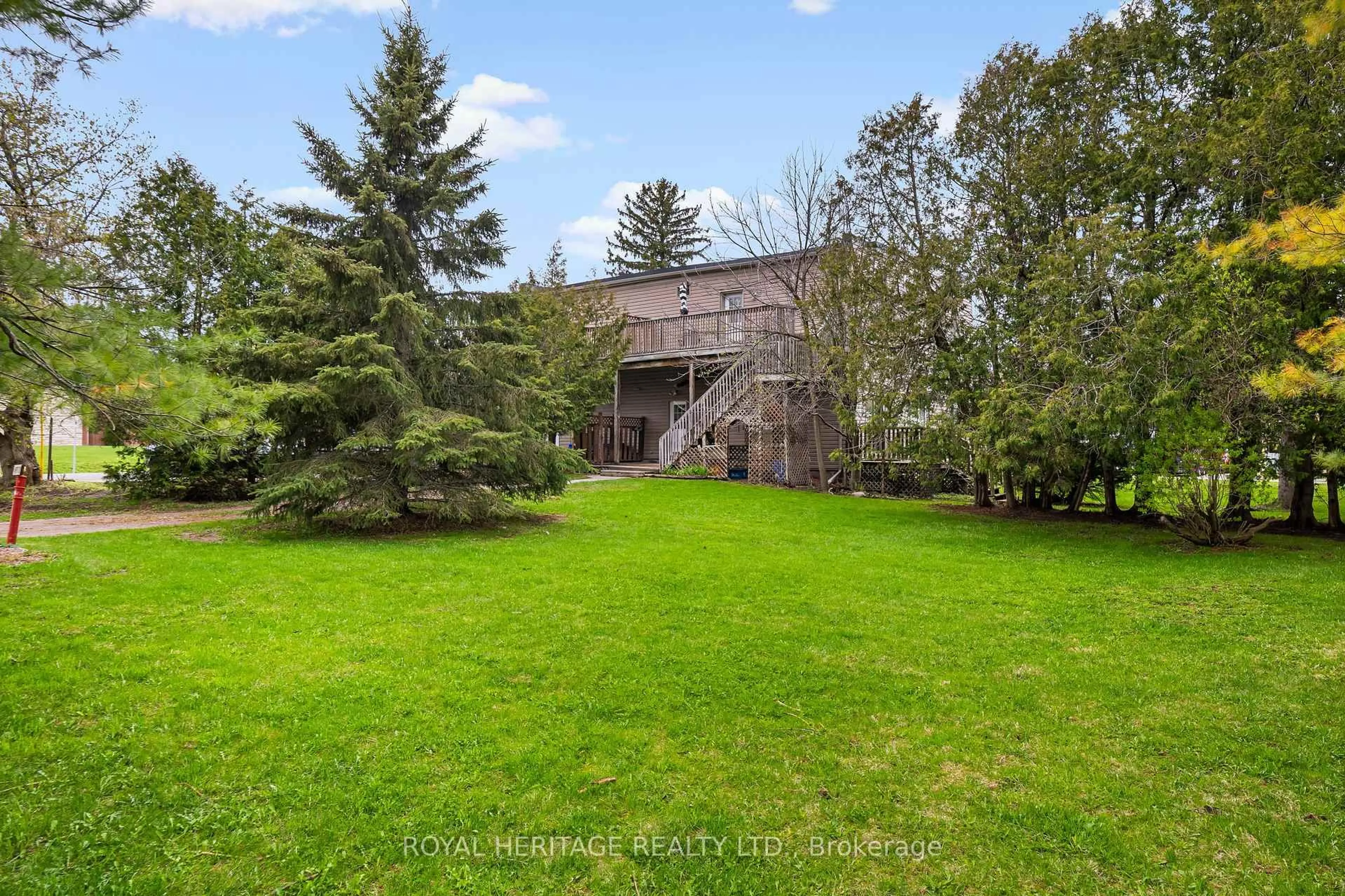 A pic from outside/outdoor area/front of a property/back of a property/a pic from drone, water/lake/river/ocean view for 67 King St, Cavan Monaghan Ontario L0A 1G0