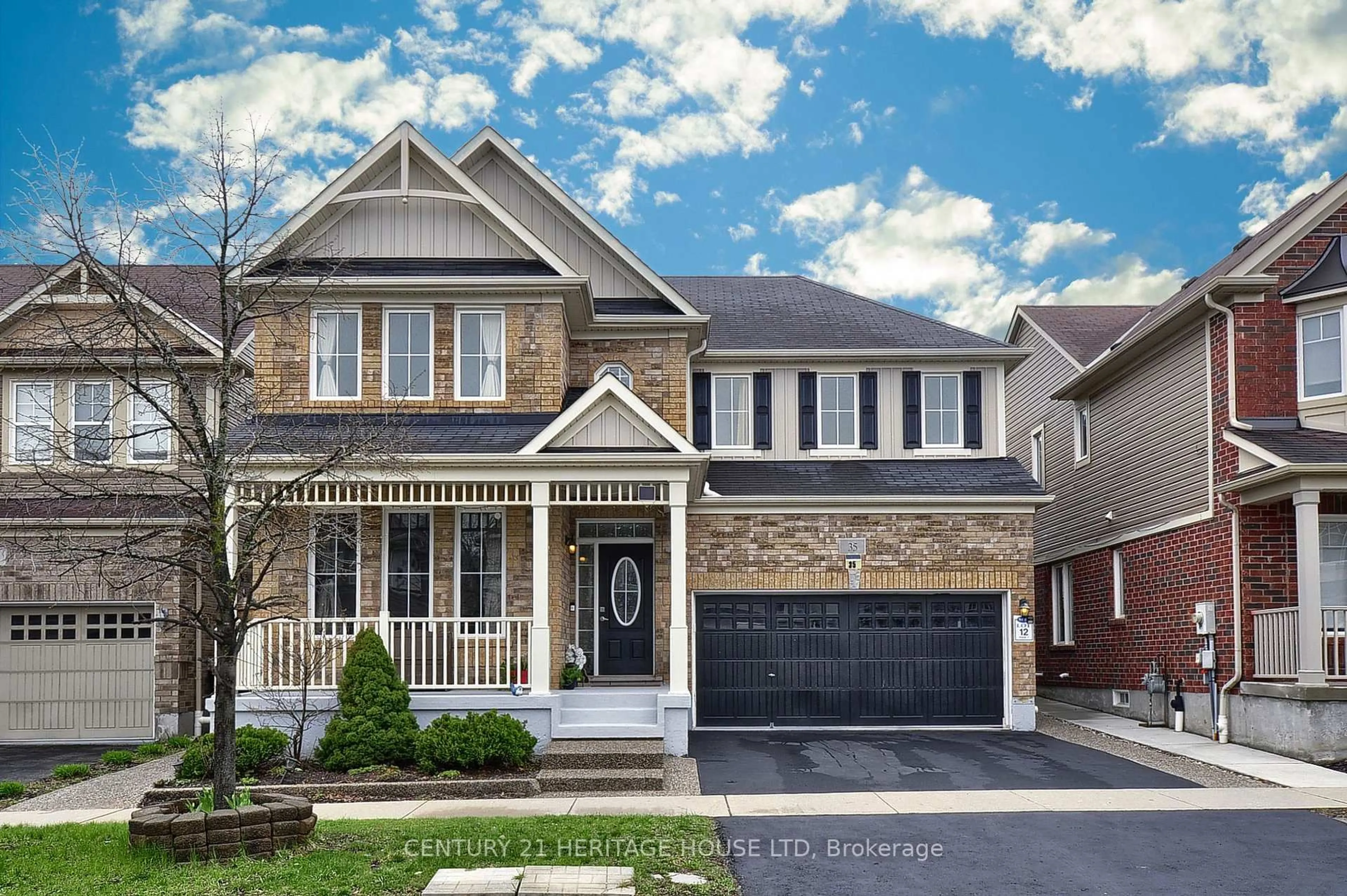 Home with brick exterior material, street for 35 Dalton Dr, Cambridge Ontario N3C 0E7