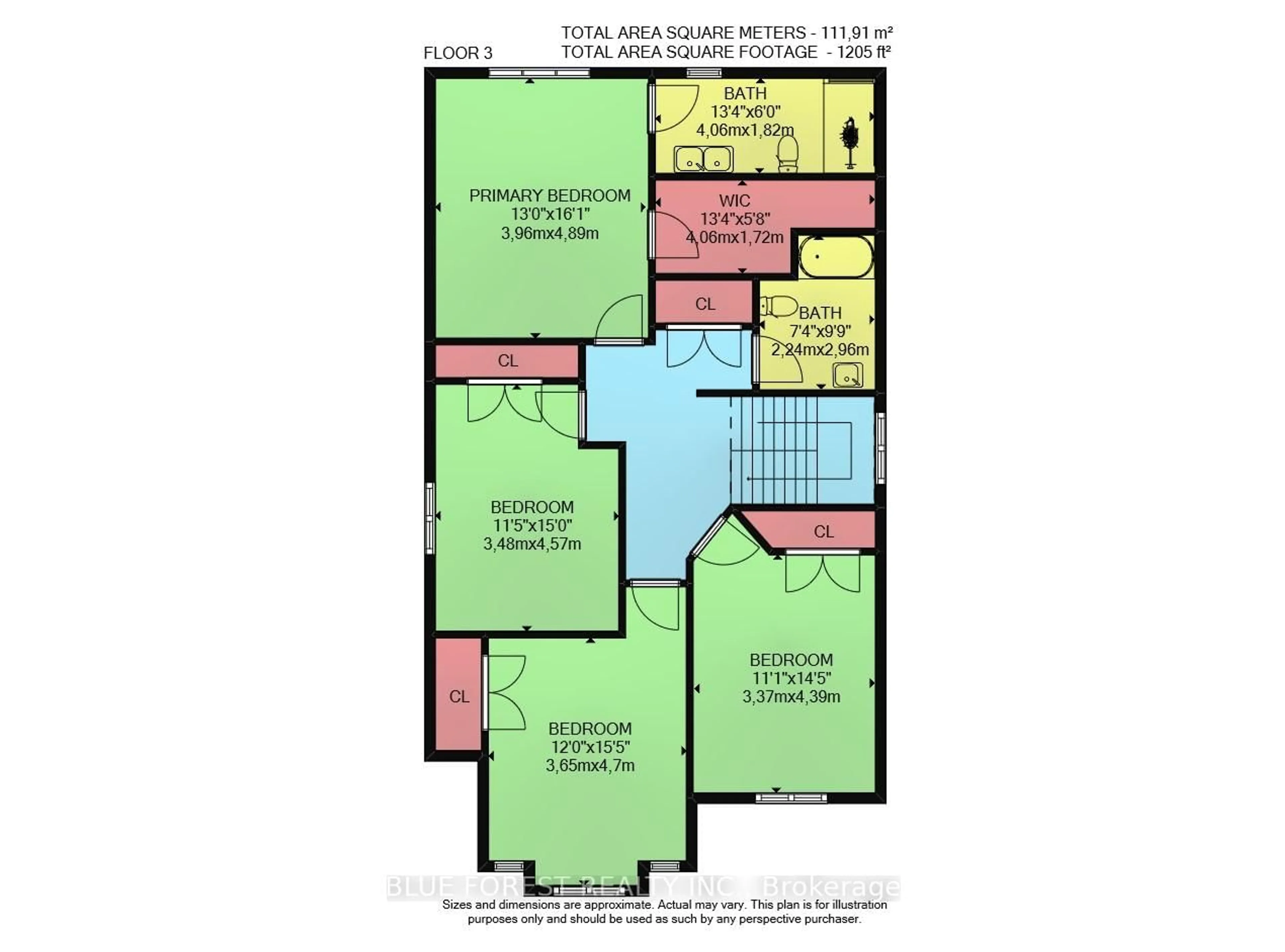Floor plan for 2916 Lemieux Walk, London South Ontario N6L 0H2