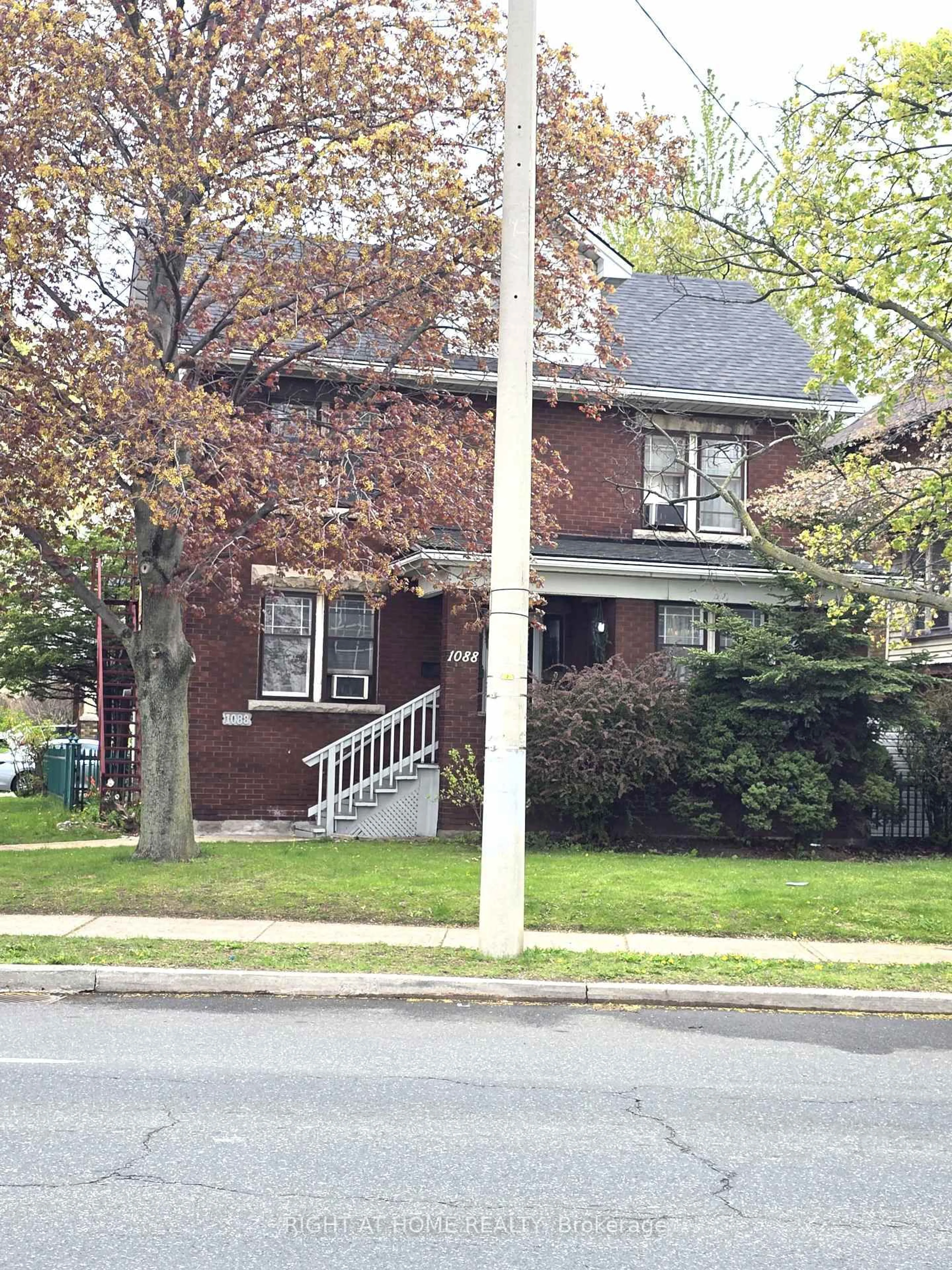 Home with brick exterior material, street for 1088 King St, Hamilton Ontario L8M 1E3
