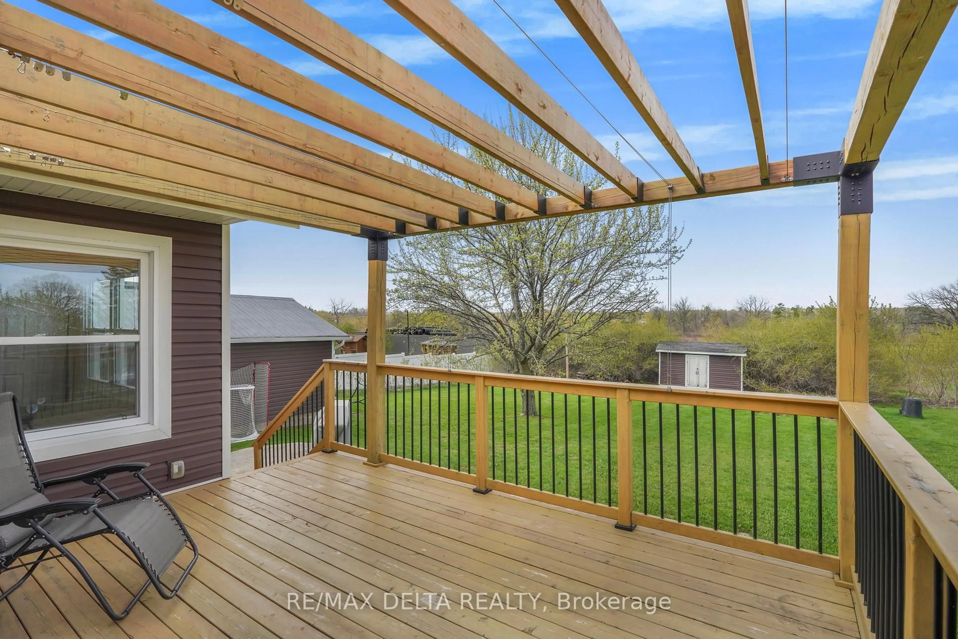 Patio, water/lake/river/ocean view for 146 Jessop's Falls Rd, Alfred and Plantagenet Ontario K0B 1L0