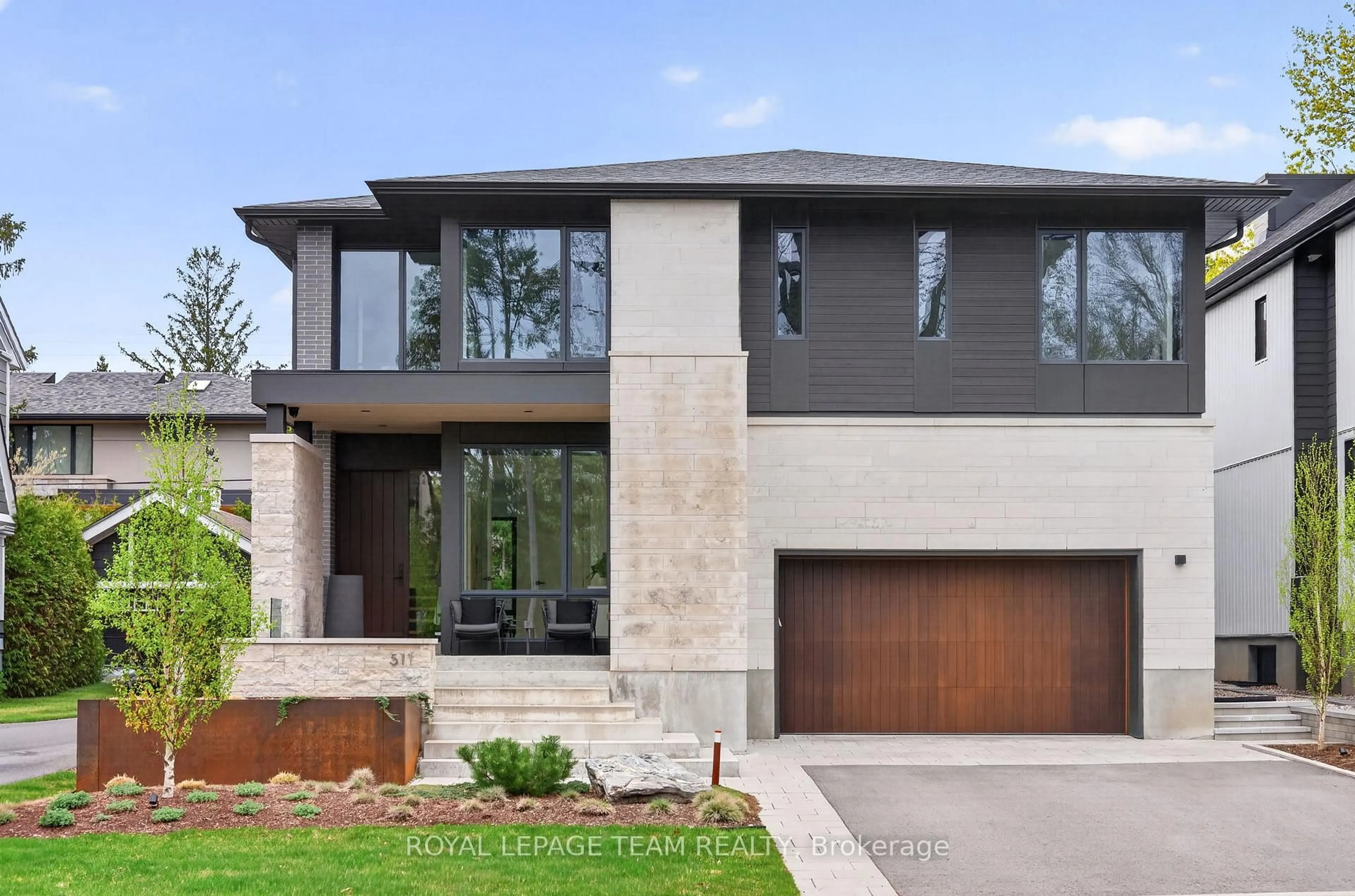 Home with brick exterior material, street for 511 Fraser Ave, Ottawa Ontario K2A 2R1