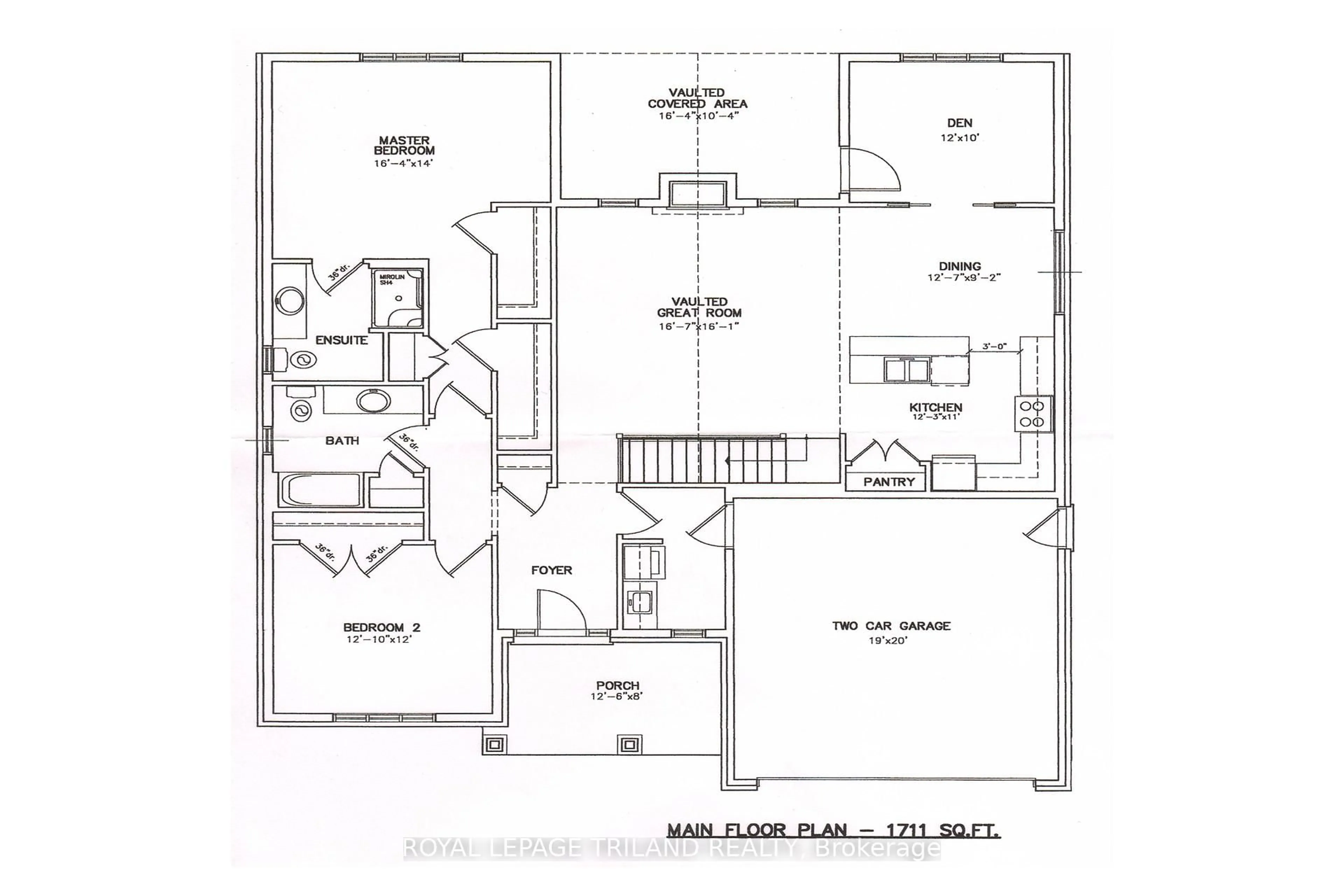 Floor plan for 19 Erin Pl, Lambton Shores Ontario N0M 1T0