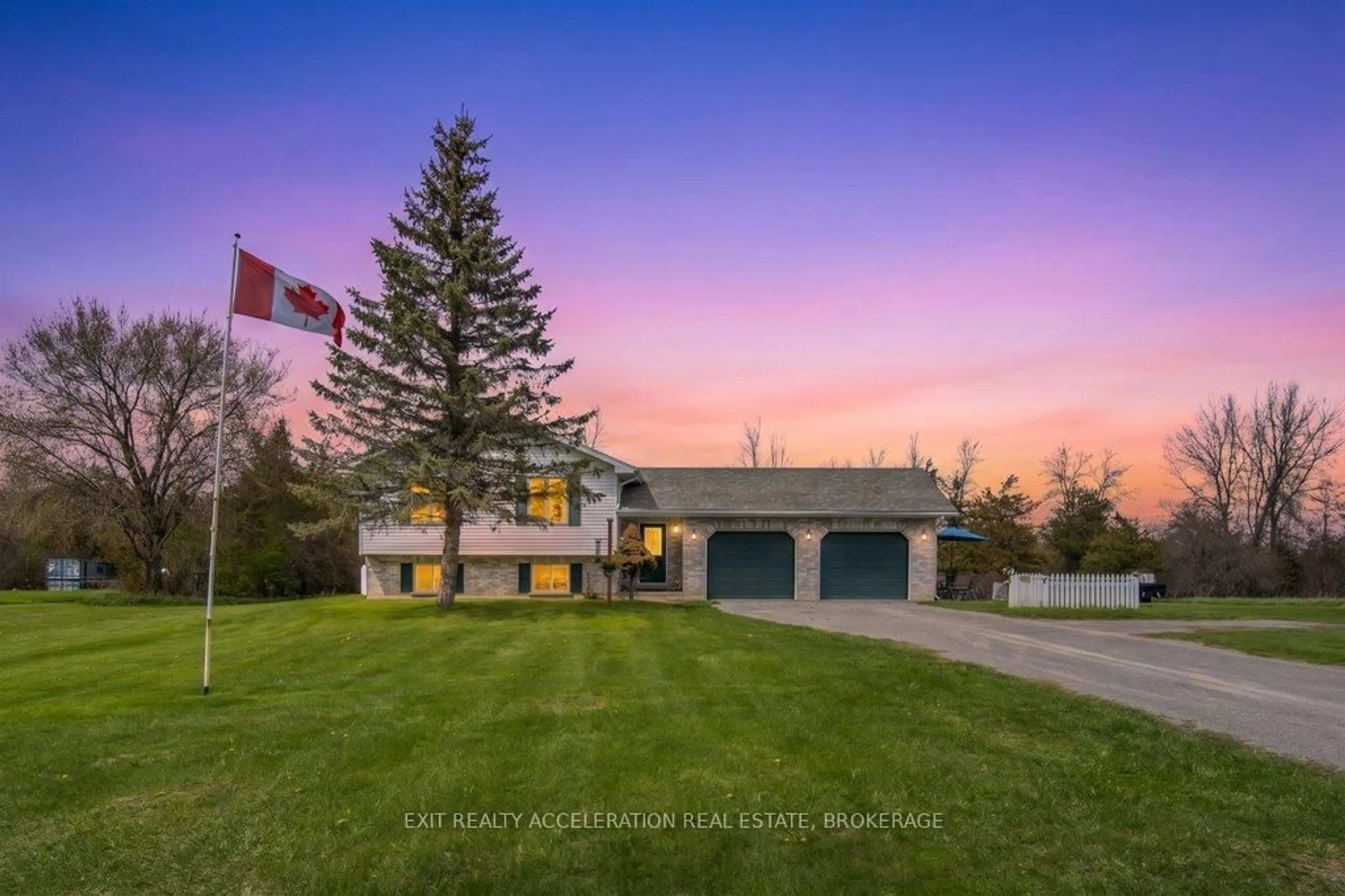 A pic from outside/outdoor area/front of a property/back of a property/a pic from drone, mountain view for 1189 Lazier Rd, Shannonville Ontario K0K 3A0
