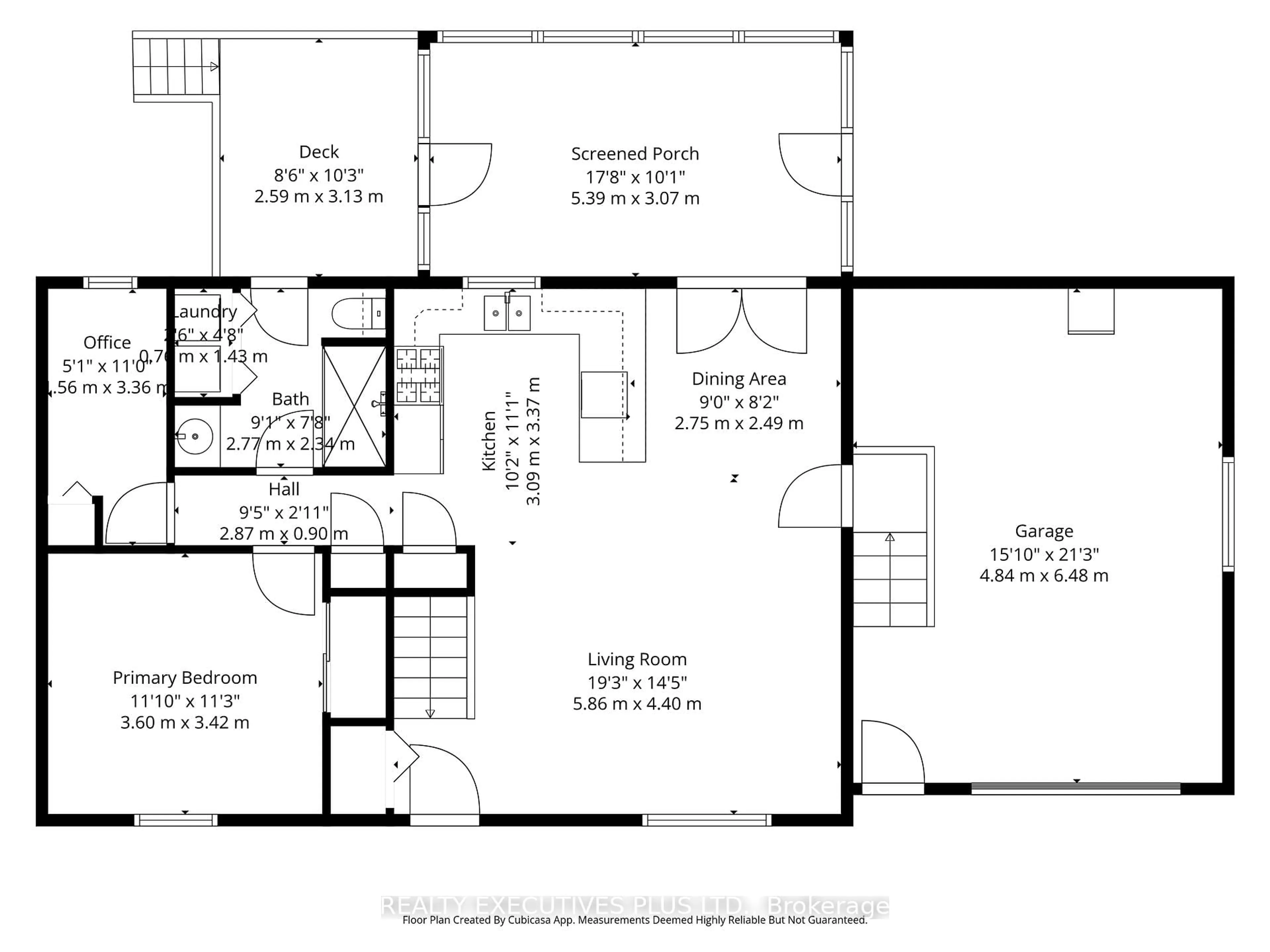 Floor plan for 538 Lajeunesse Rd, Alfred and Plantagenet Ontario K0B 1A0