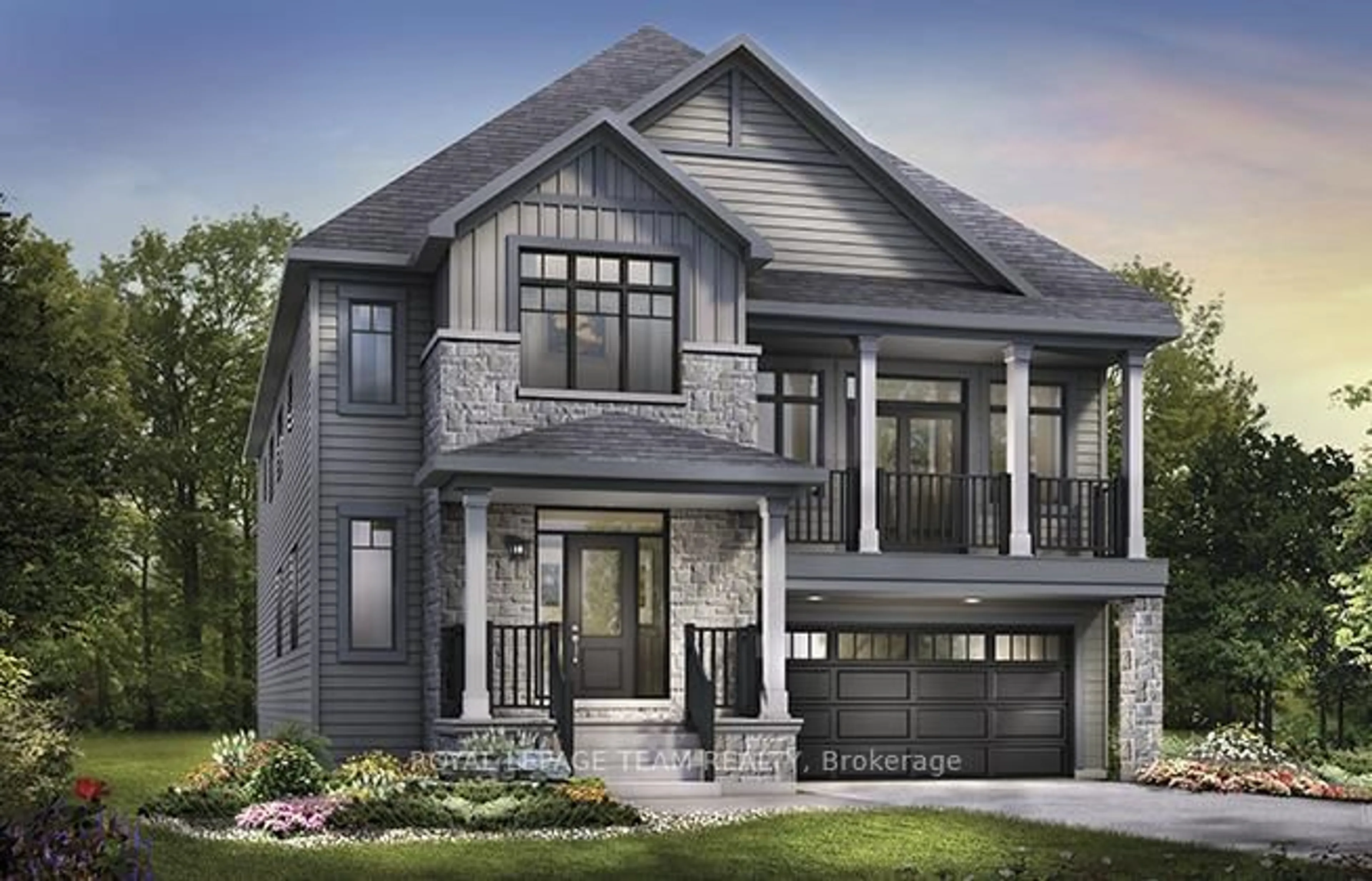Home with brick exterior material, street for 362 Vibert Douglas Dr, Kanata Ontario K2W 0M4