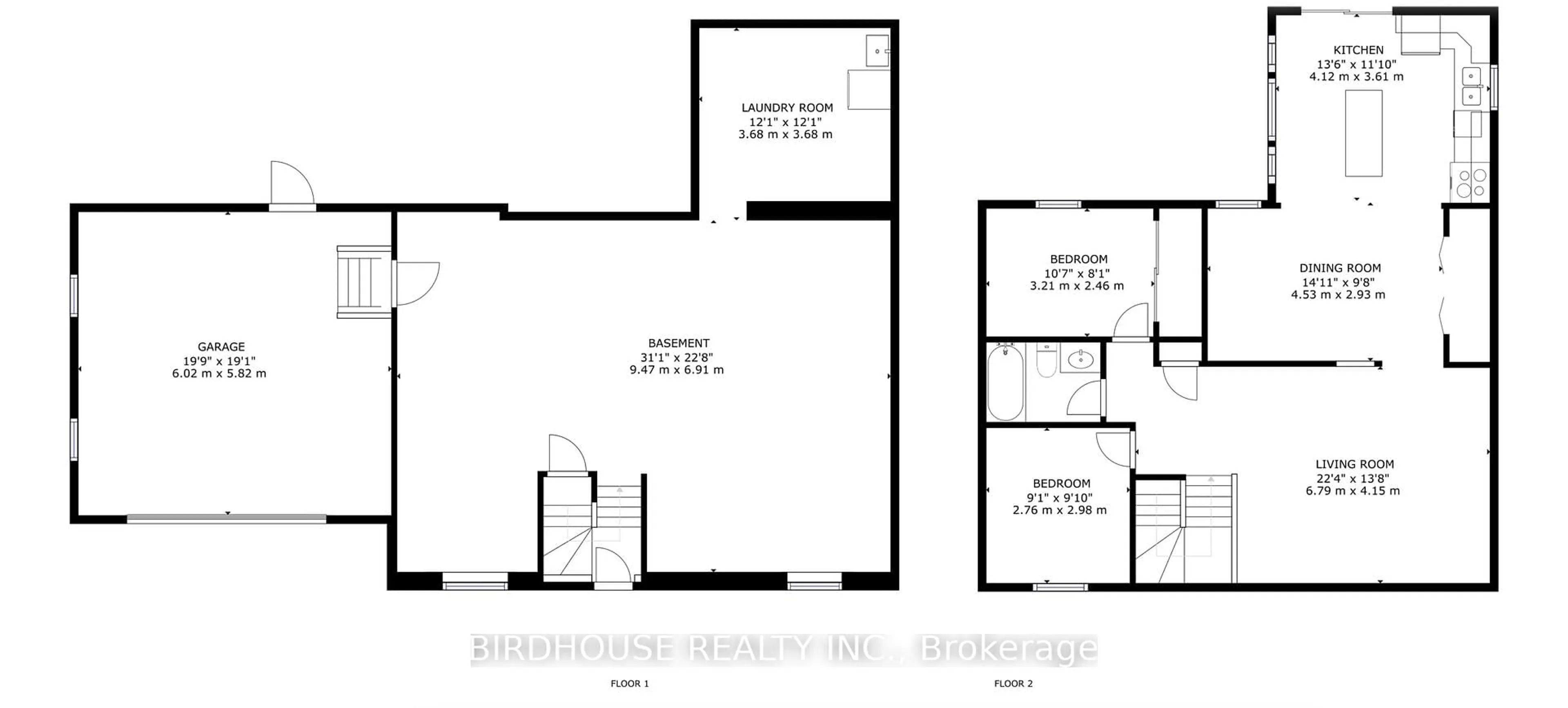 Floor plan for 34 Elder St, Kawartha Lakes Ontario K0M 1L0