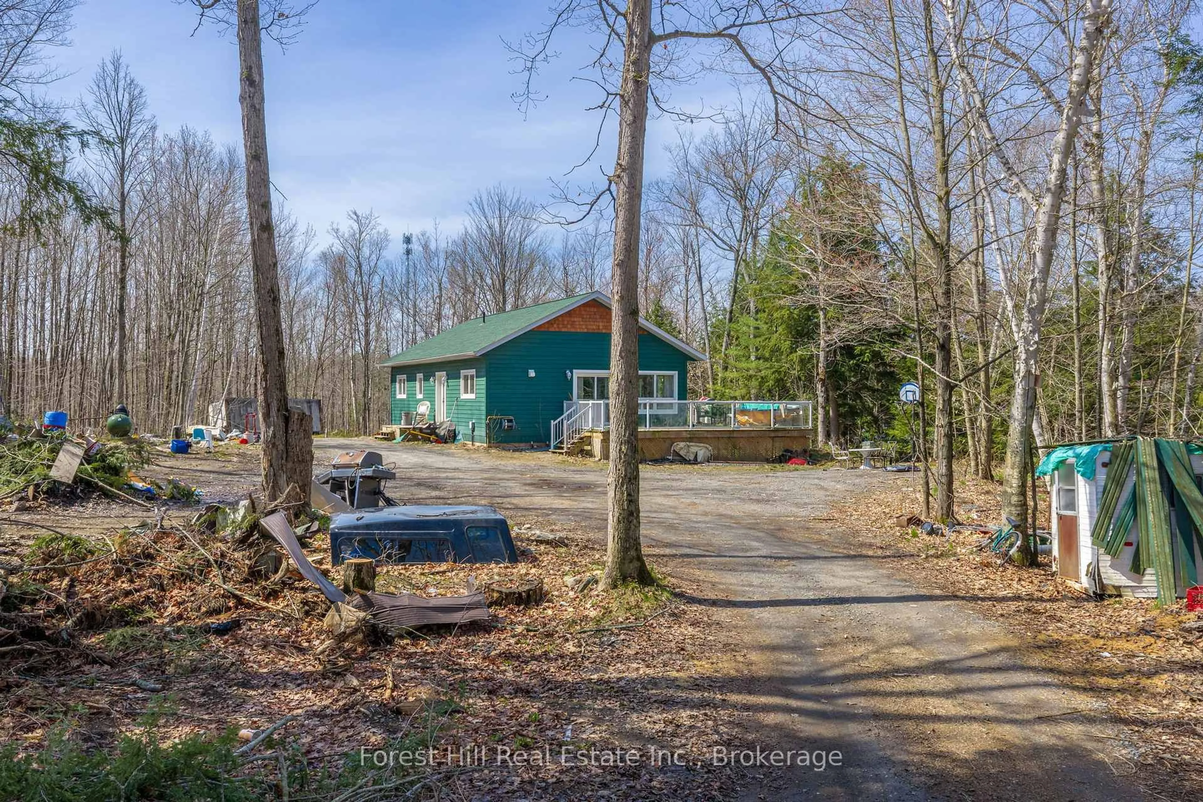 A pic from outside/outdoor area/front of a property/back of a property/a pic from drone, water/lake/river/ocean view for 1011 Keeler Rd, Muskoka Lakes Ontario P0C 1A0