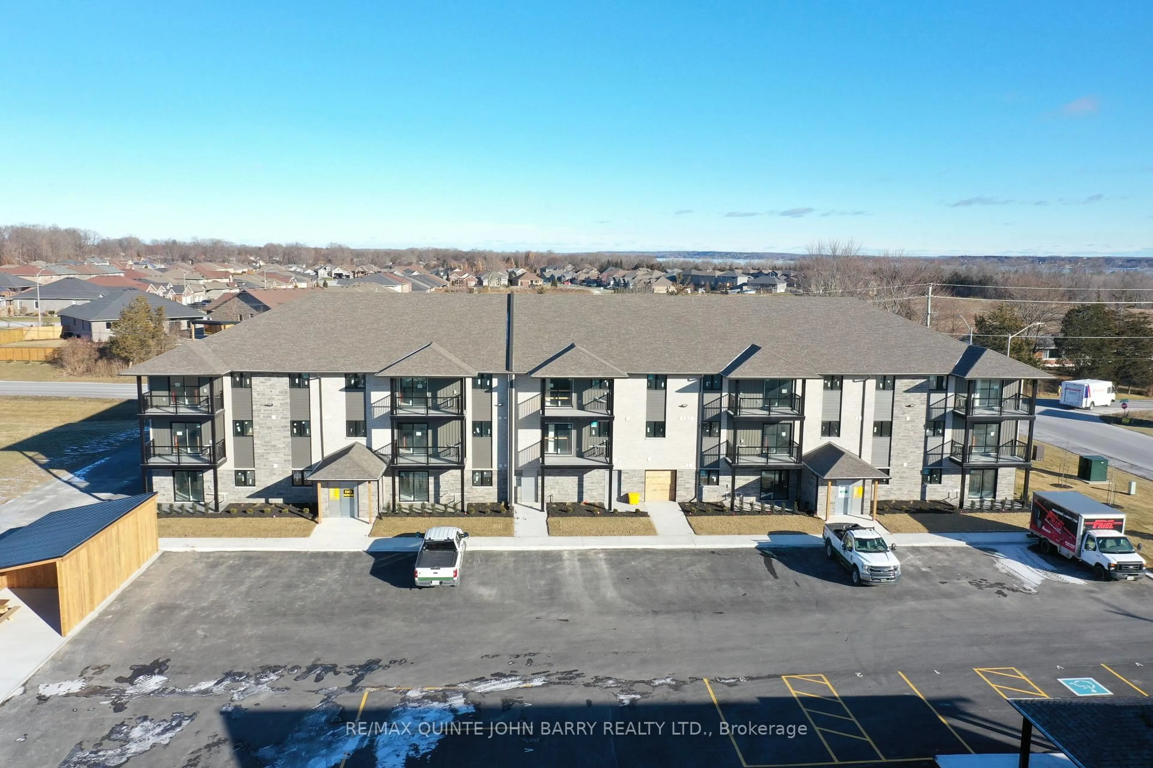 A pic from outside/outdoor area/front of a property/back of a property/a pic from drone, unknown for 307-10 Hillside Meadow Dr, Quinte West Ontario K8V 0J7
