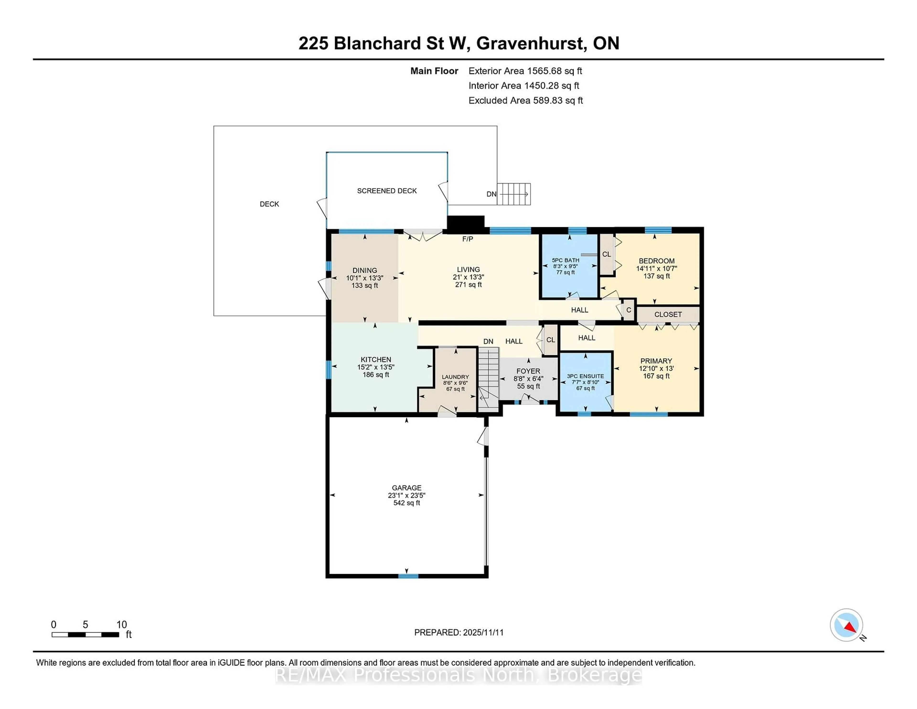 Floor plan for 225 Blanchard St, Gravenhurst Ontario P1P 1A8