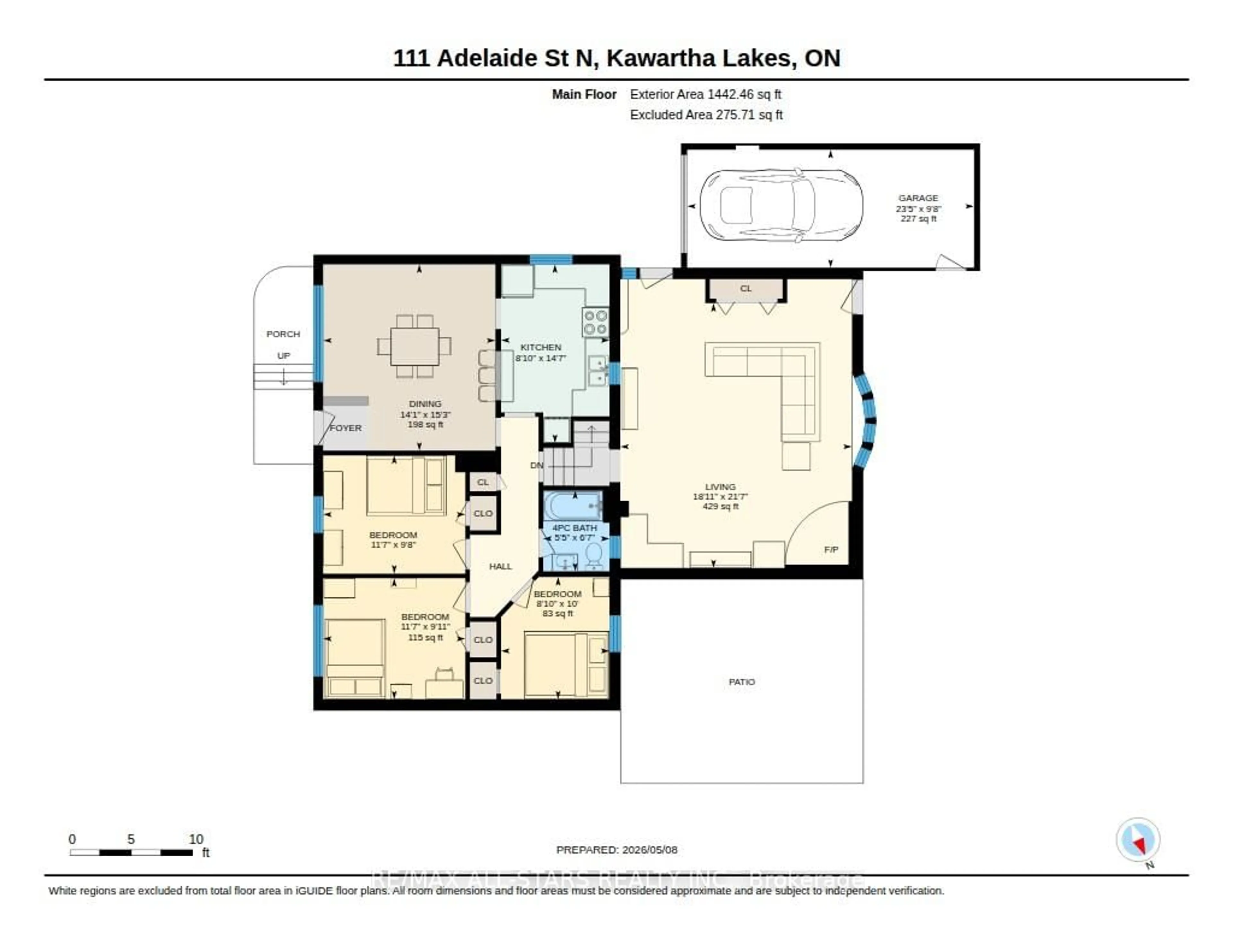 Floor plan for 111 Adelaide St, Kawartha Lakes Ontario K9V 4L8