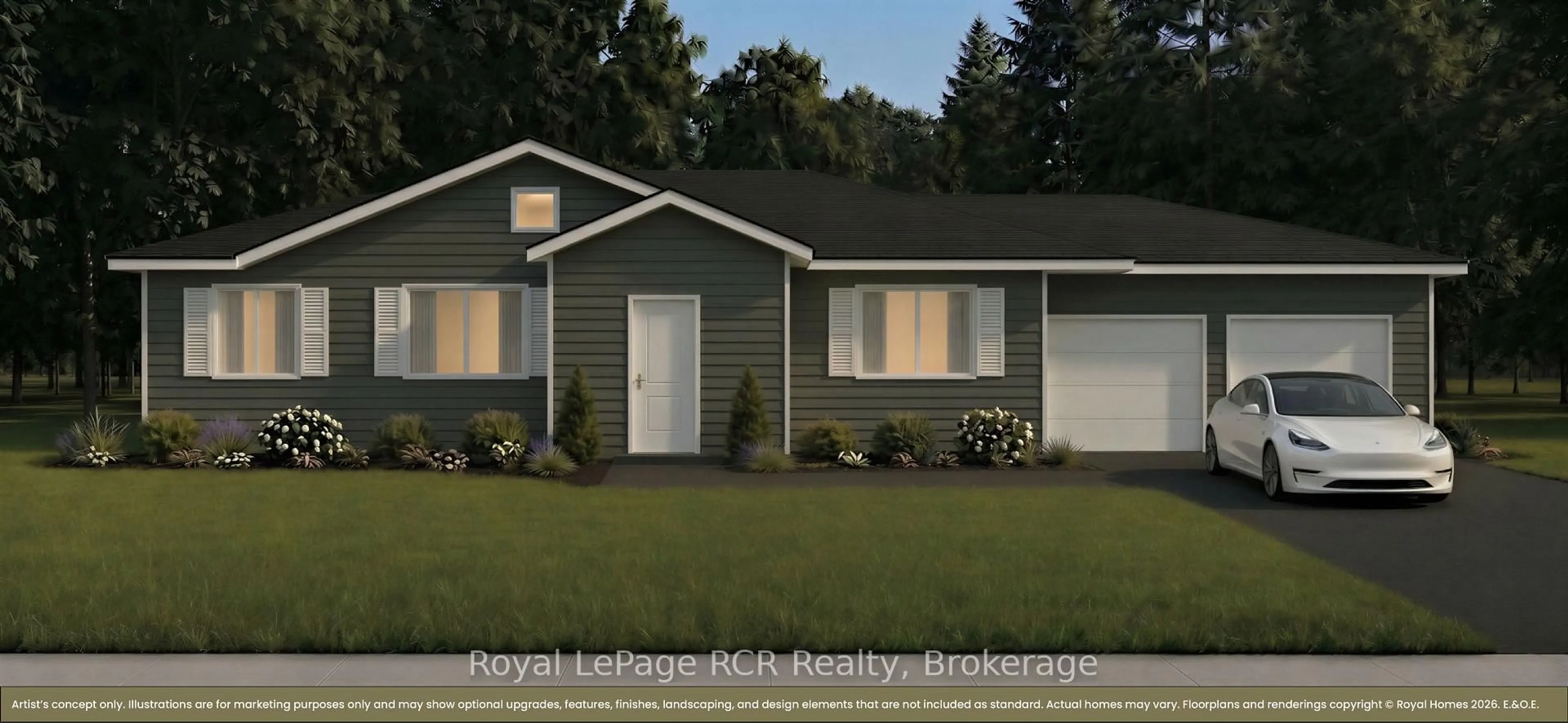 Home with vinyl exterior material, street for Lot 16 Augusta St, North Huron Ontario N0G 2W0
