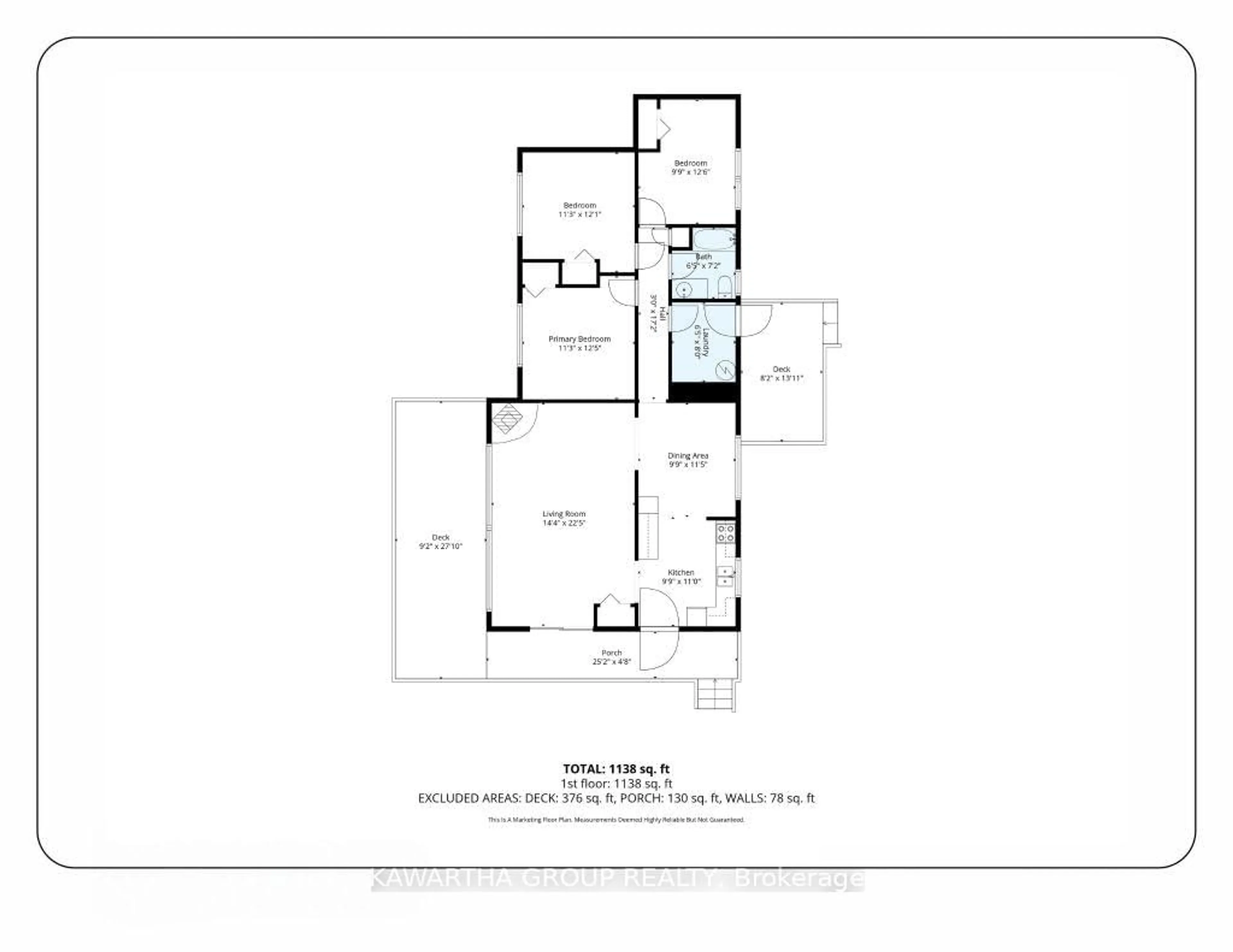 Floor plan for 43 Holy Bay Dr, Kawartha Lakes Ontario K0M 1K0