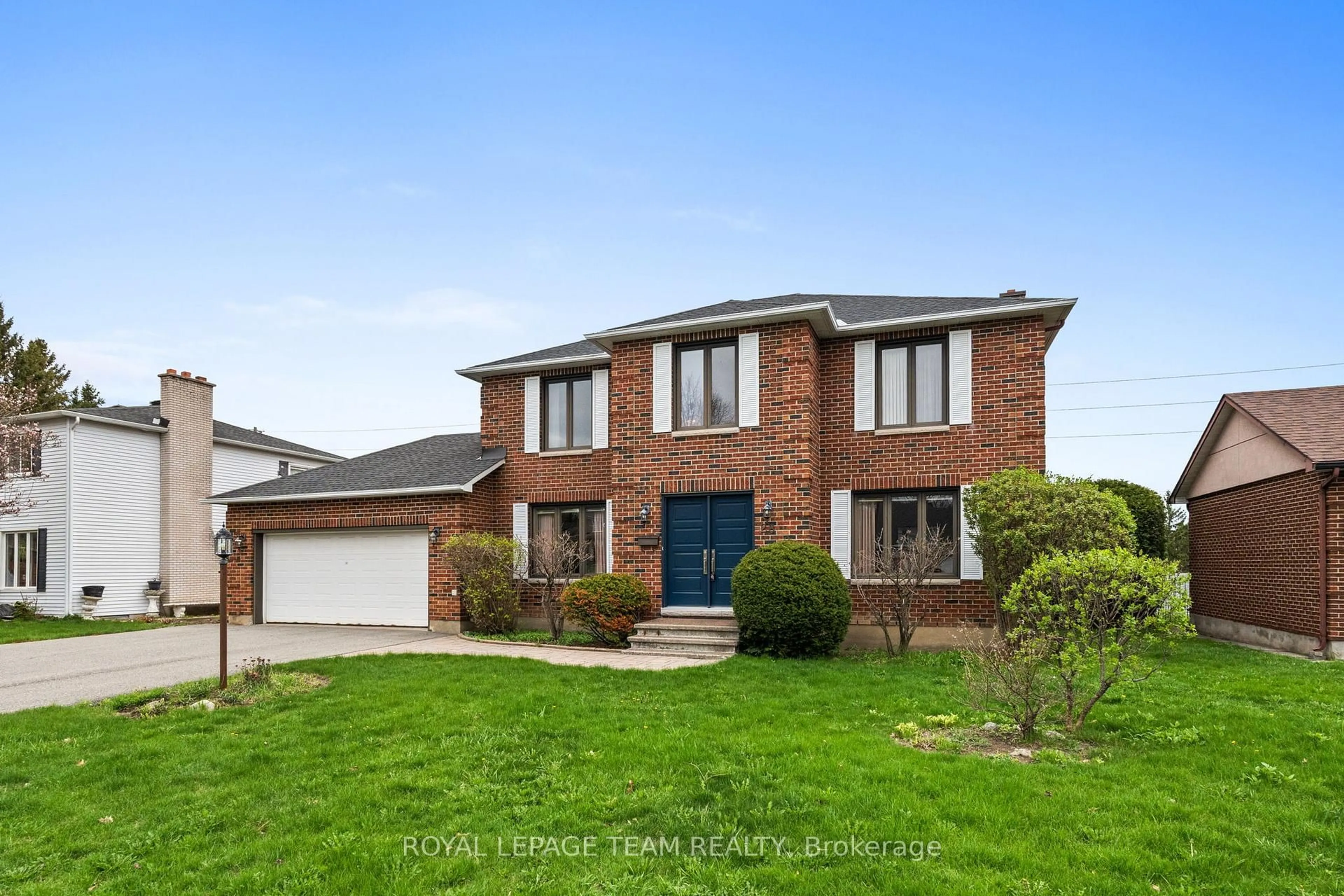 Home with brick exterior material, street for 28 Parmalea Cres, Ottawa Ontario K2E 7J2