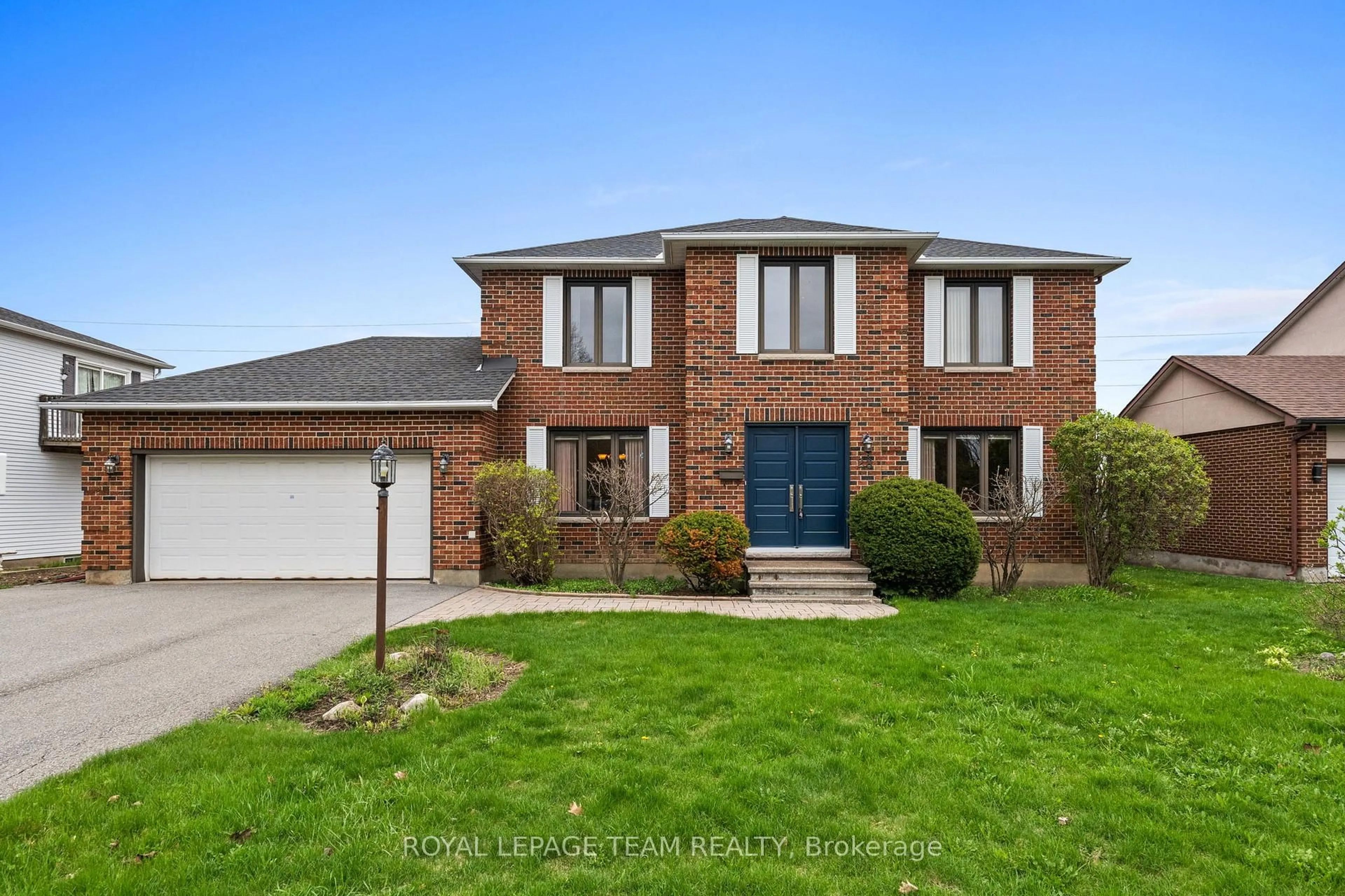 Home with brick exterior material, street for 28 Parmalea Cres, Ottawa Ontario K2E 7J2