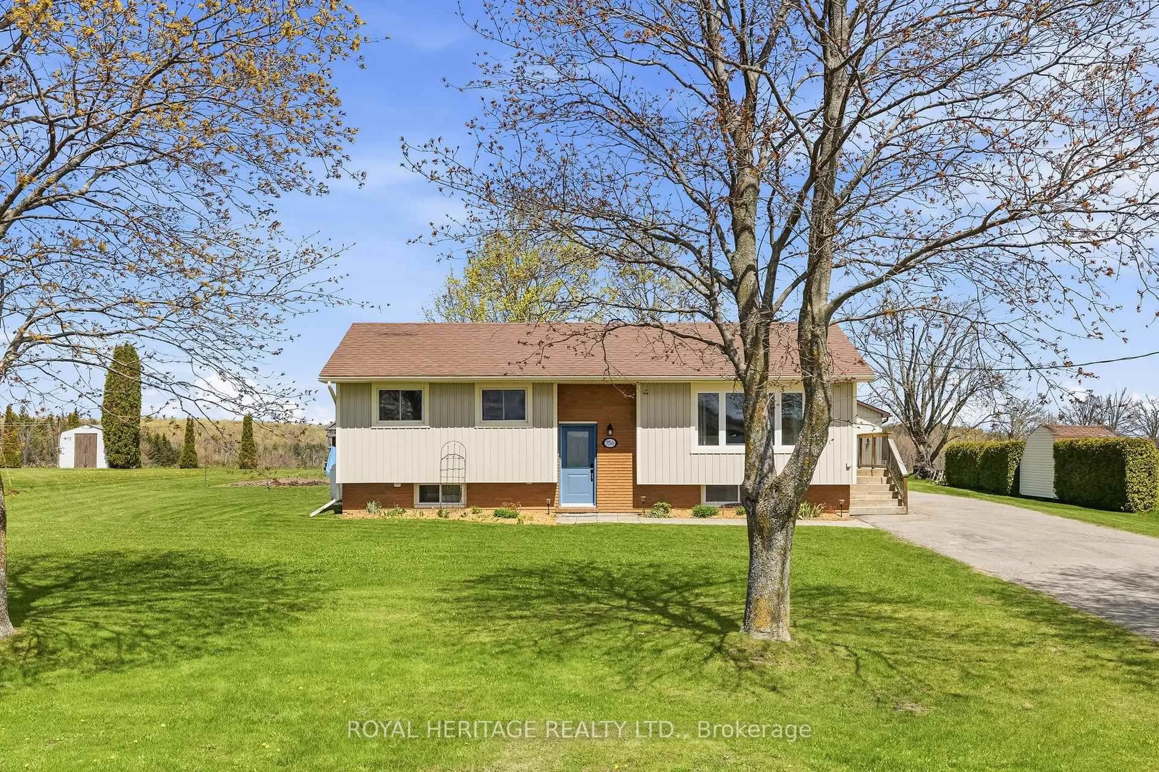 Home with vinyl exterior material, water/lake/river/ocean view for 756 Wilson Line, Cavan Monaghan Ontario L0A 1C0