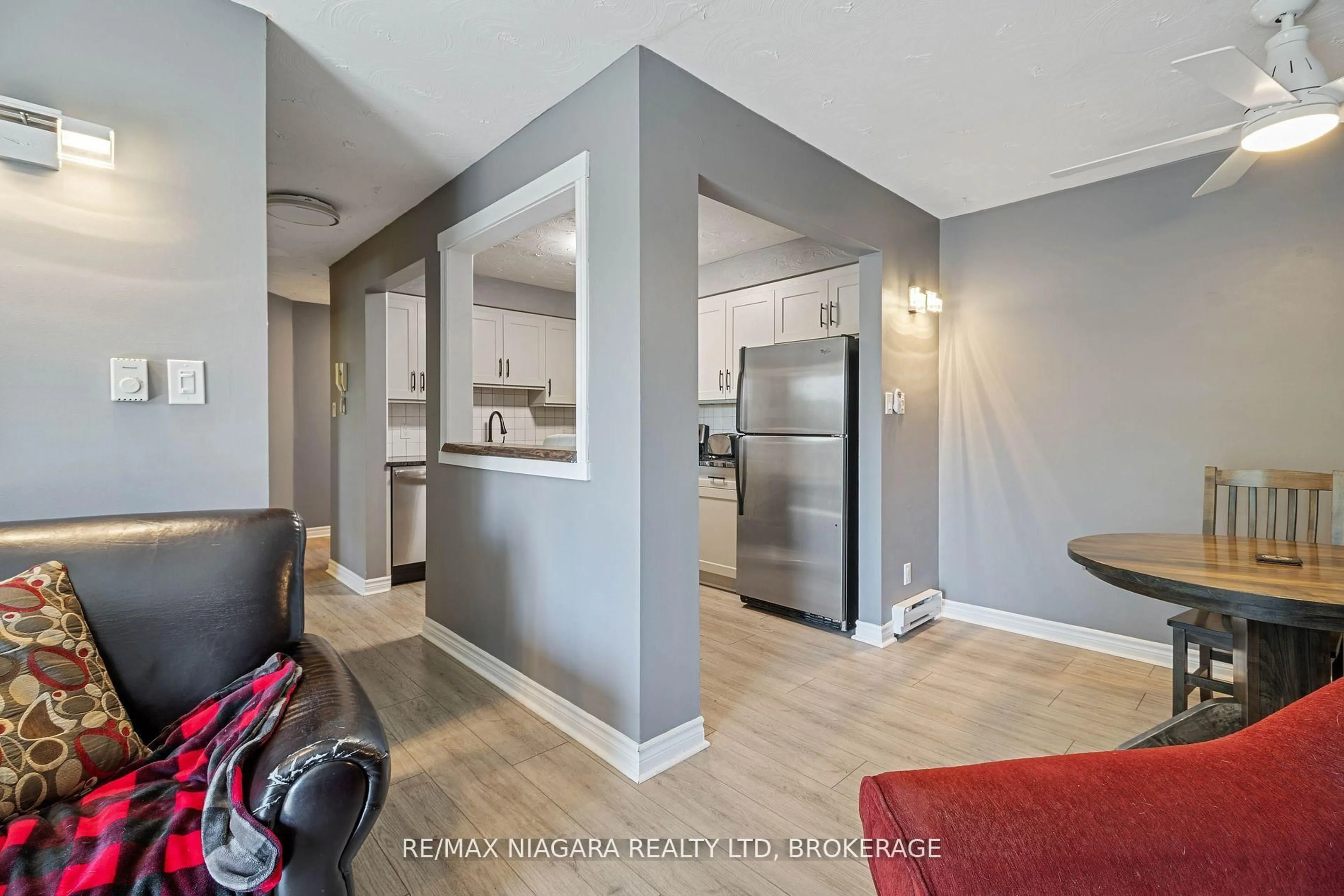 Open concept kitchen, unknown for 78 Welland St #302, Thorold Ontario L2V 2C1