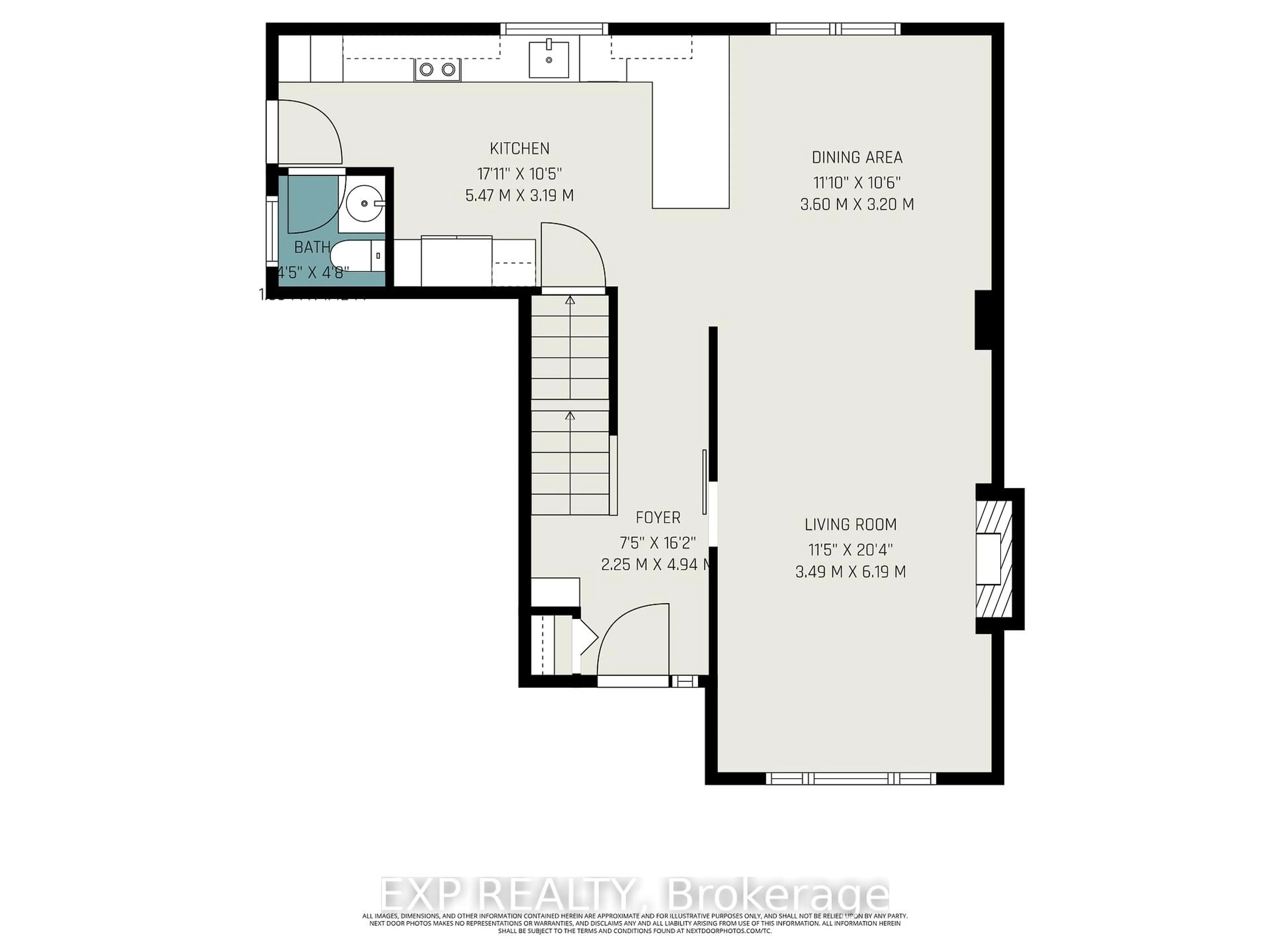 Floor plan for 1 Laura Cres, Almonte Ontario K0A 1A0