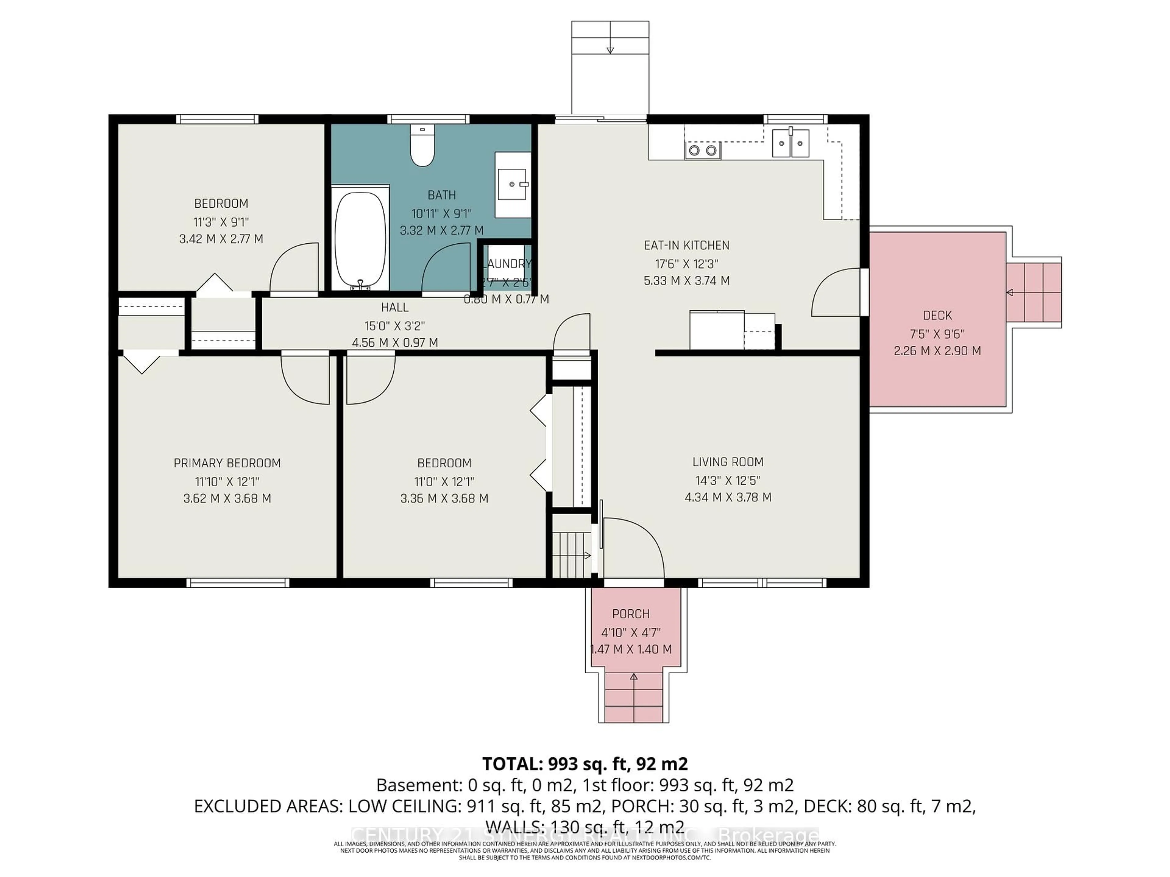 Floor plan for 130 Saumure Circ, Smiths Falls Ontario K7A 4S4