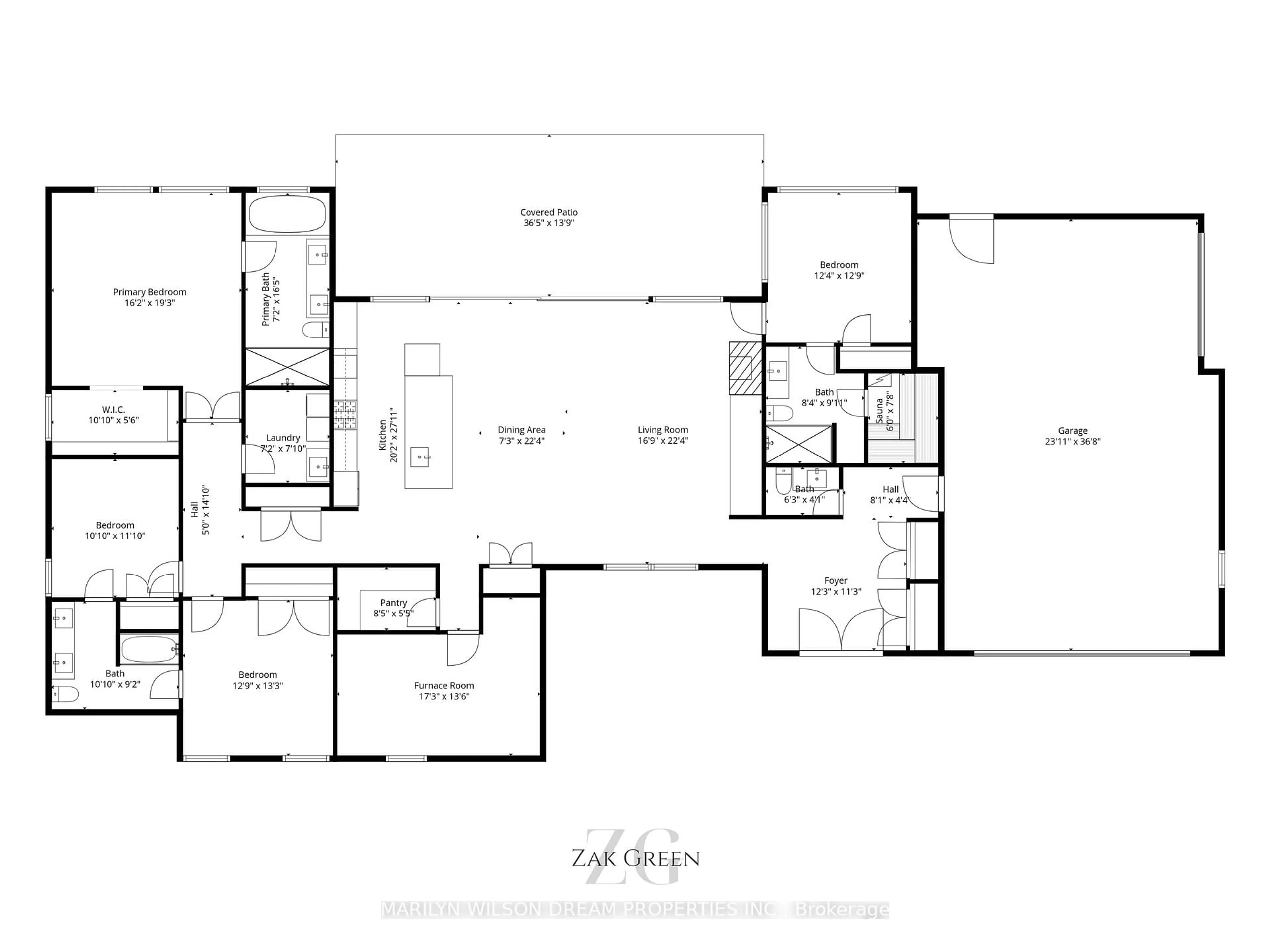 Floor plan for 2486 Howe Island Dr, Gananoque Ontario K7G 2V6