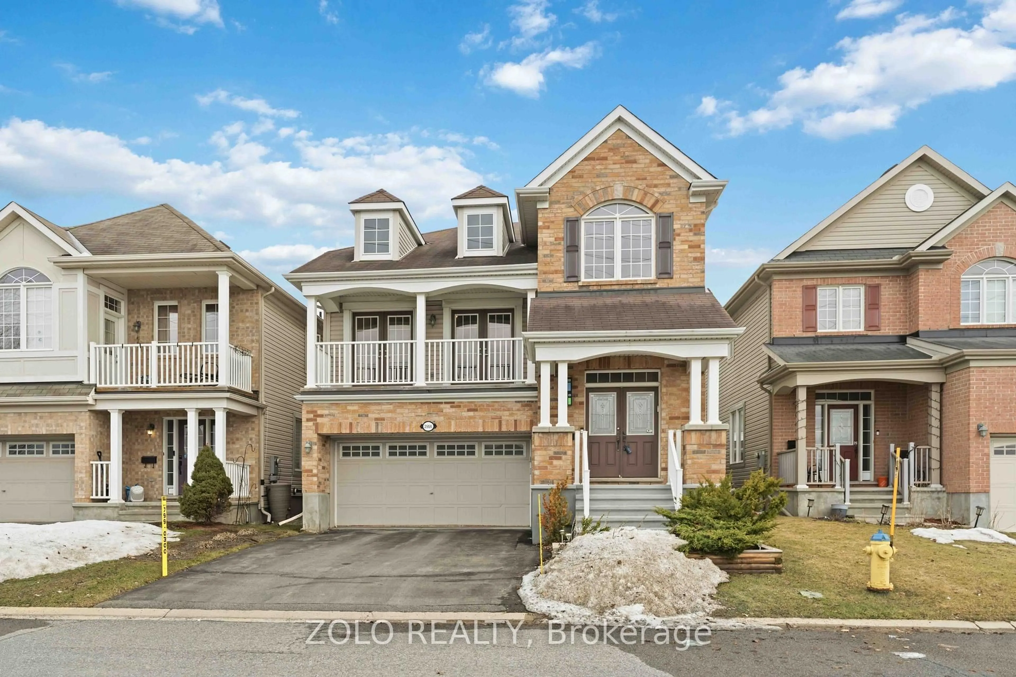 Home with brick exterior material, street for 3566 Cambrian Rd, Ottawa Ontario K2J 0T6