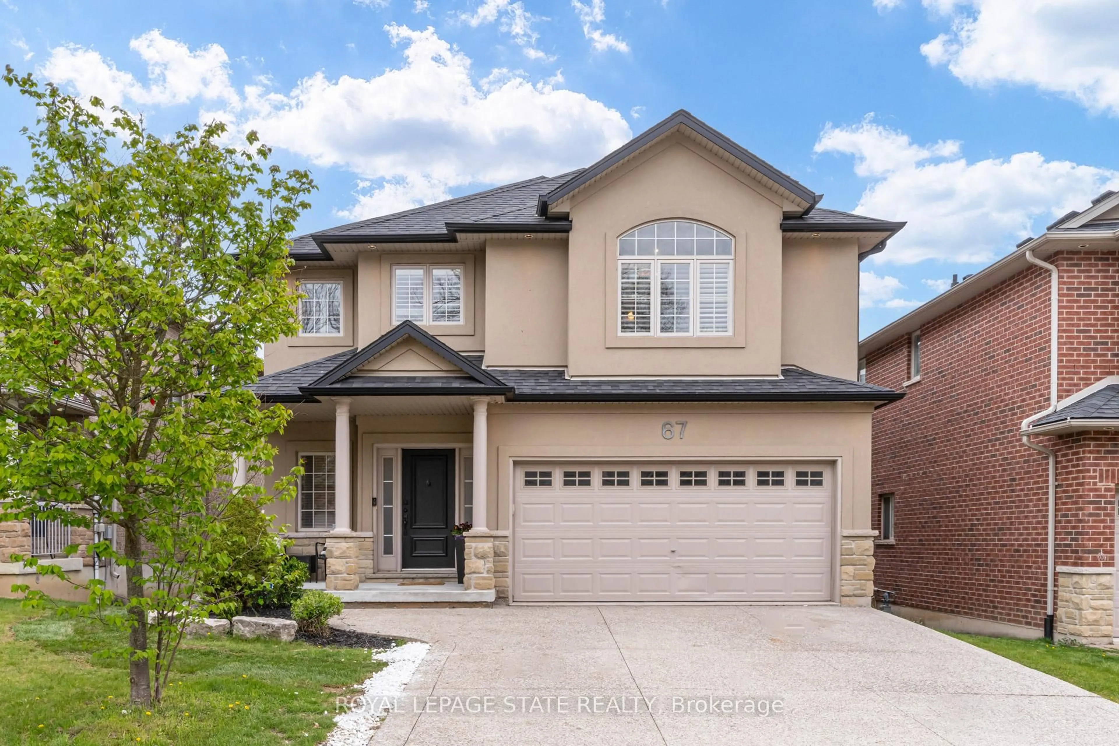 Home with brick exterior material, street for 67 Newcombe Rd, Hamilton Ontario L9H 7T3