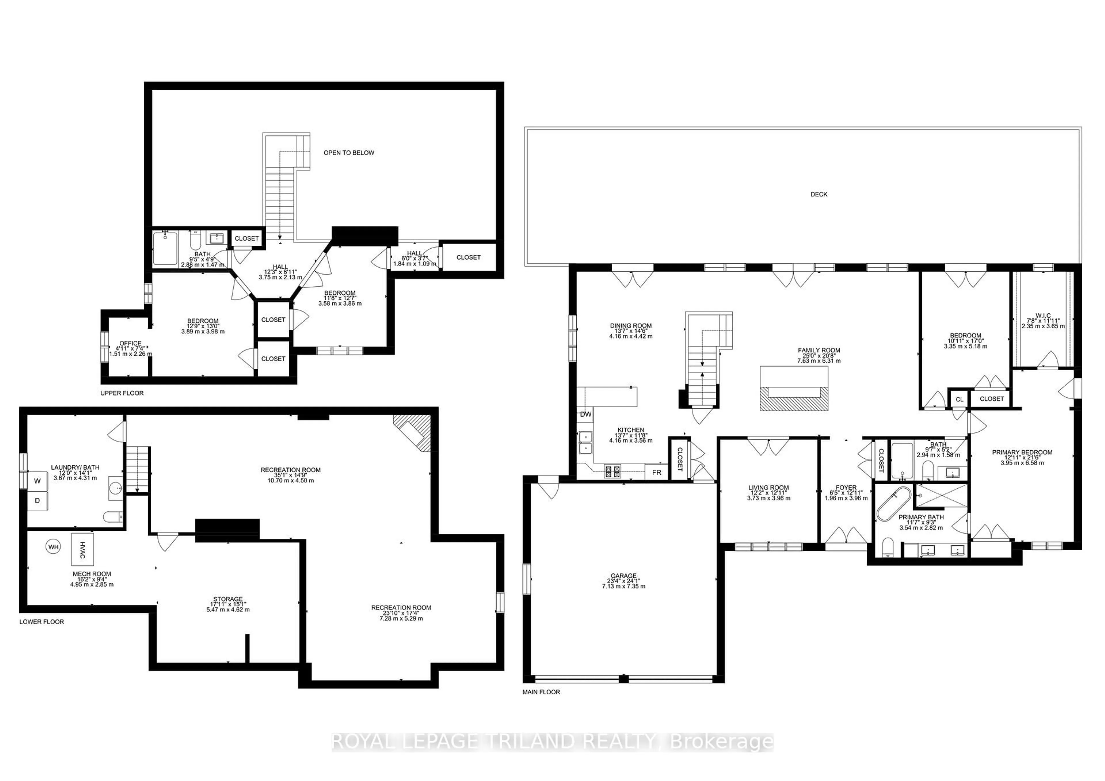 Floor plan for 10441 Pinetree Dr, Lambton Shores Ontario N0M 1T0