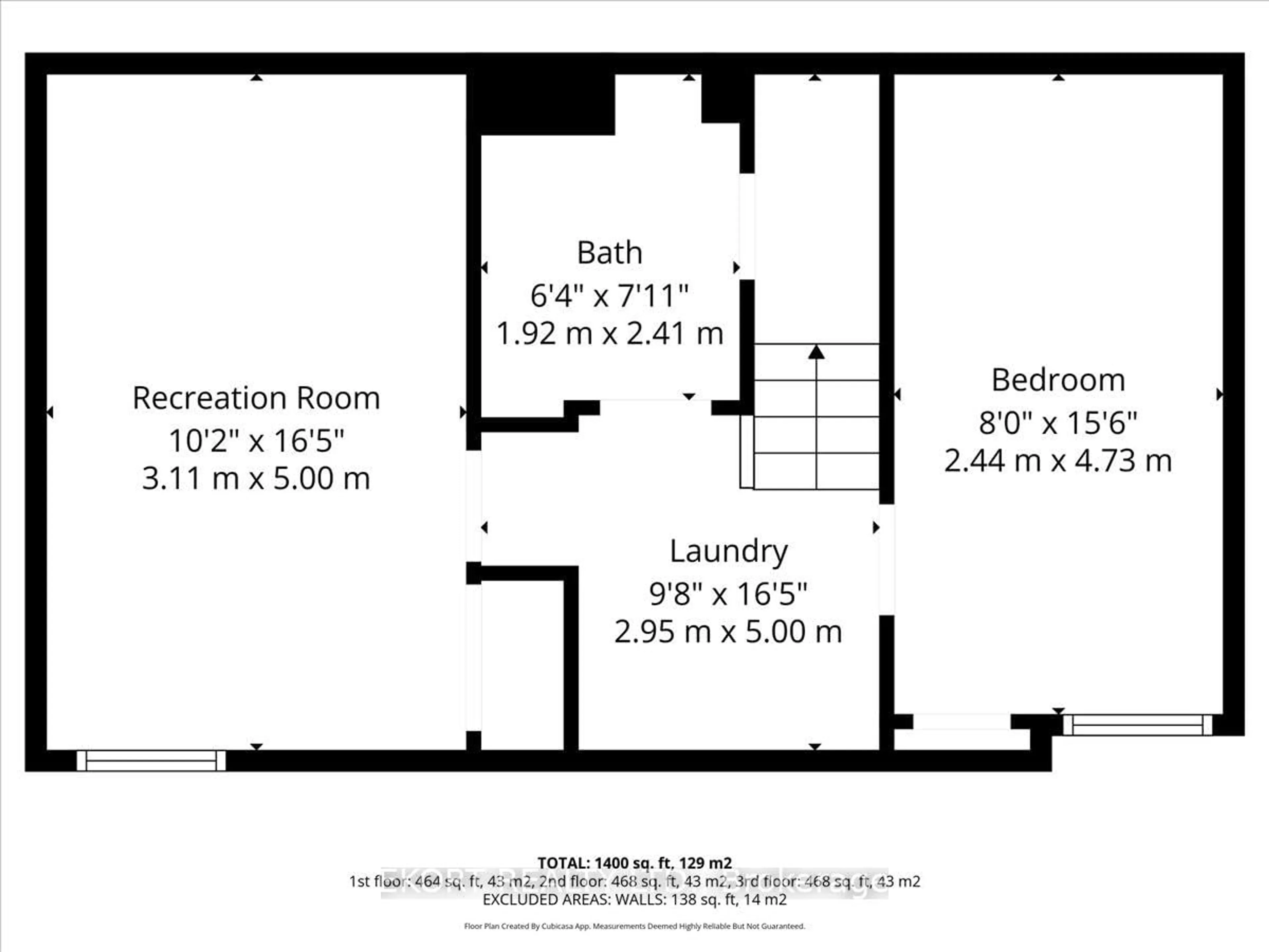 Floor plan for 17 Tracey Park Dr #27, Belleville Ontario K8P 4R4