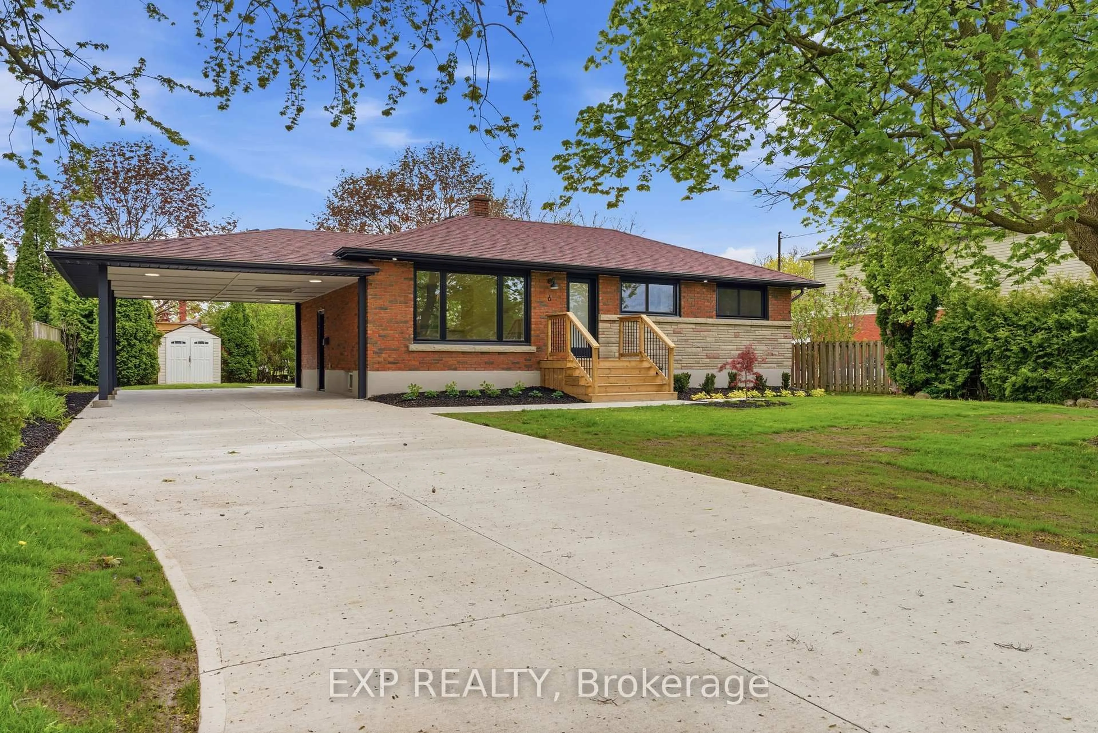 Home with brick exterior material, street for 6 Bessborough Dr, St. Catharines Ontario L2M 3G2