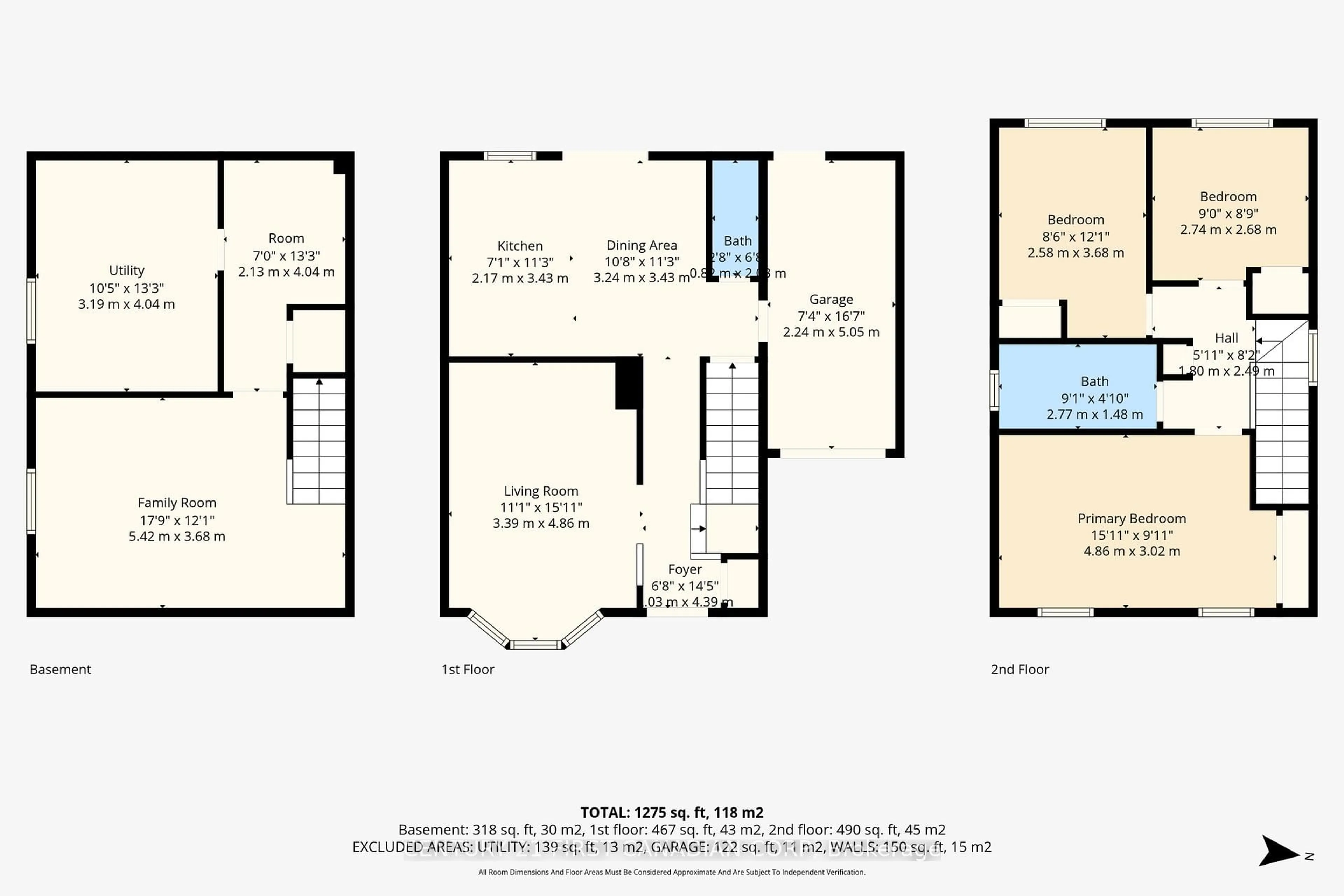 Floor plan for 19 CLARA Cres, London South Ontario N6E 3G2