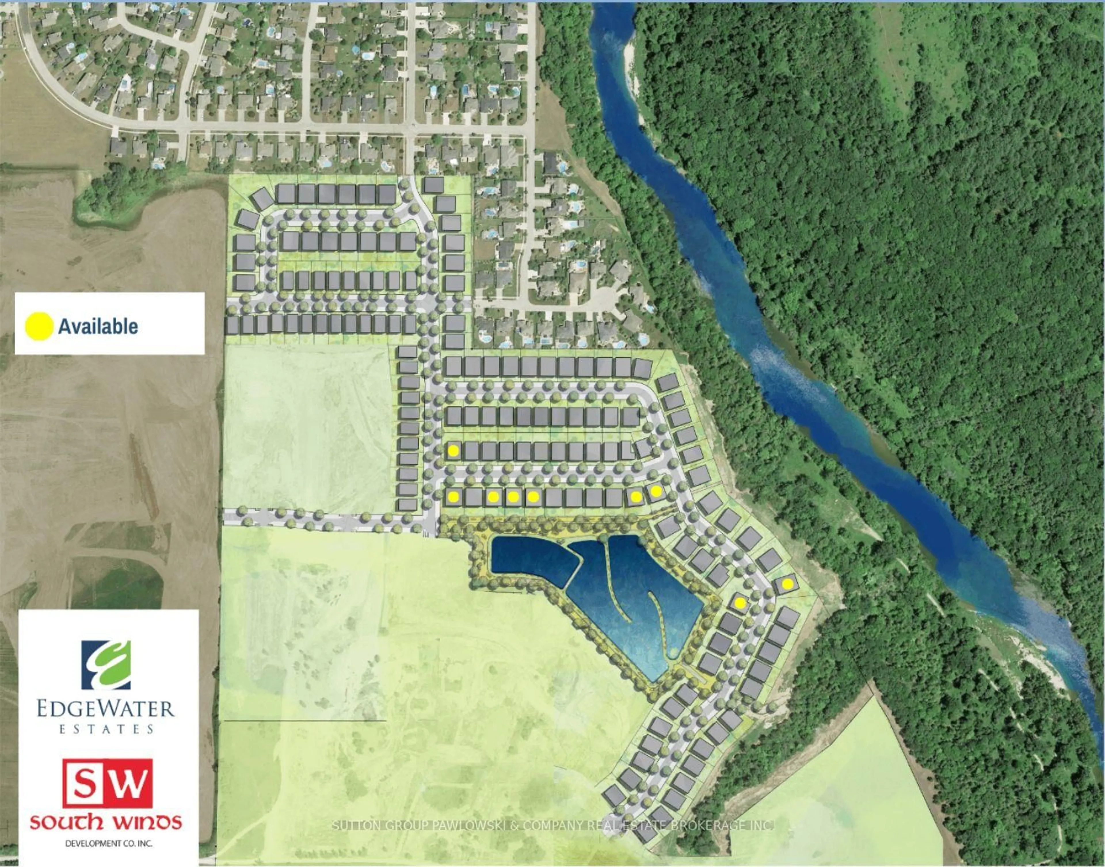 Picture of a map for 184 Westbrook Dr #LOT #51, Middlesex Centre Ontario N0L 1R0