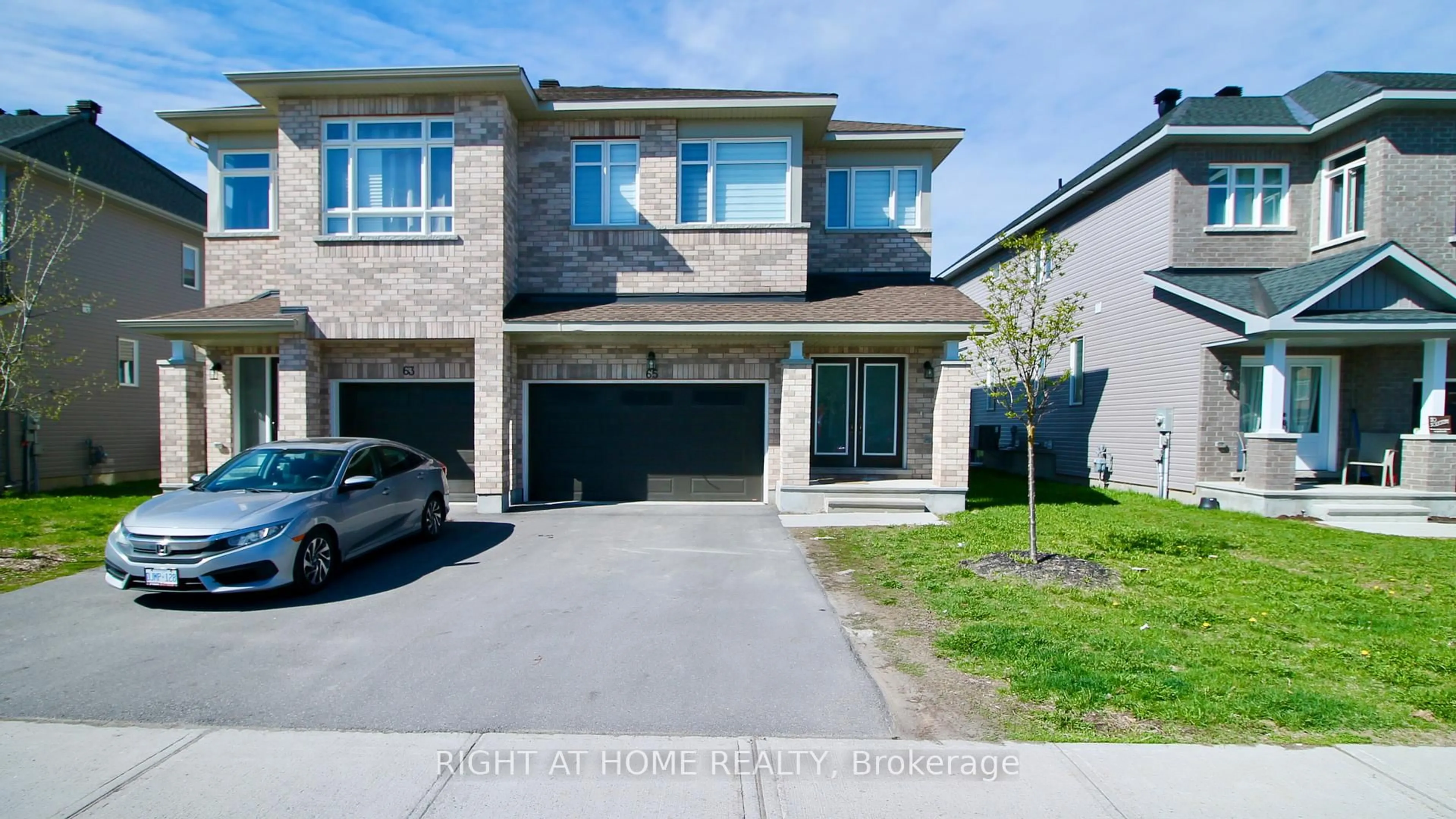 Home with brick exterior material, street for 65 Antonakos Dr, Carleton Place Ontario K7C 0L5