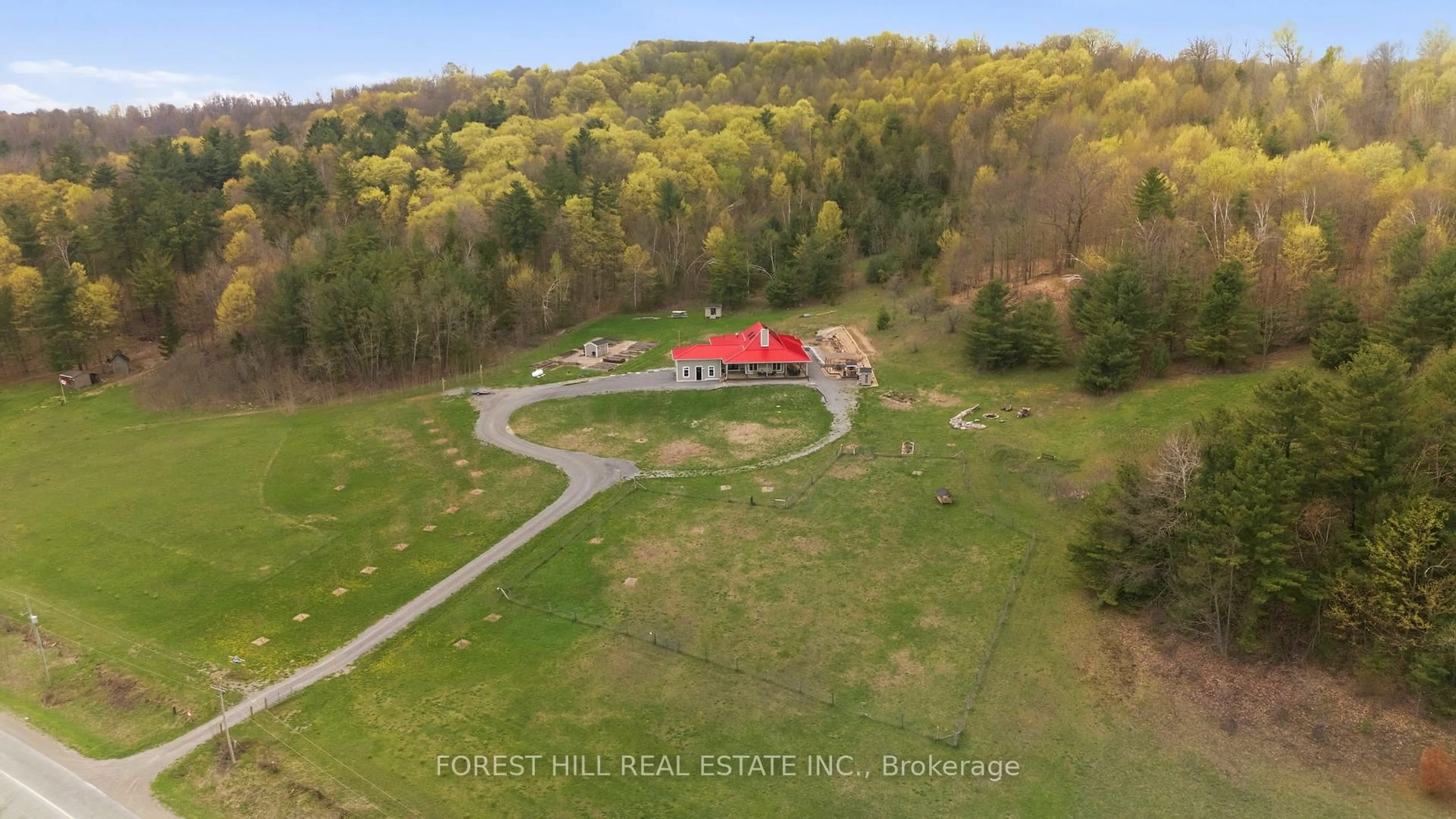 A pic from outside/outdoor area/front of a property/back of a property/a pic from drone, unknown for 2182 Shelter Valley Rd, Alnwick/Haldimand Ontario K0K 2G0