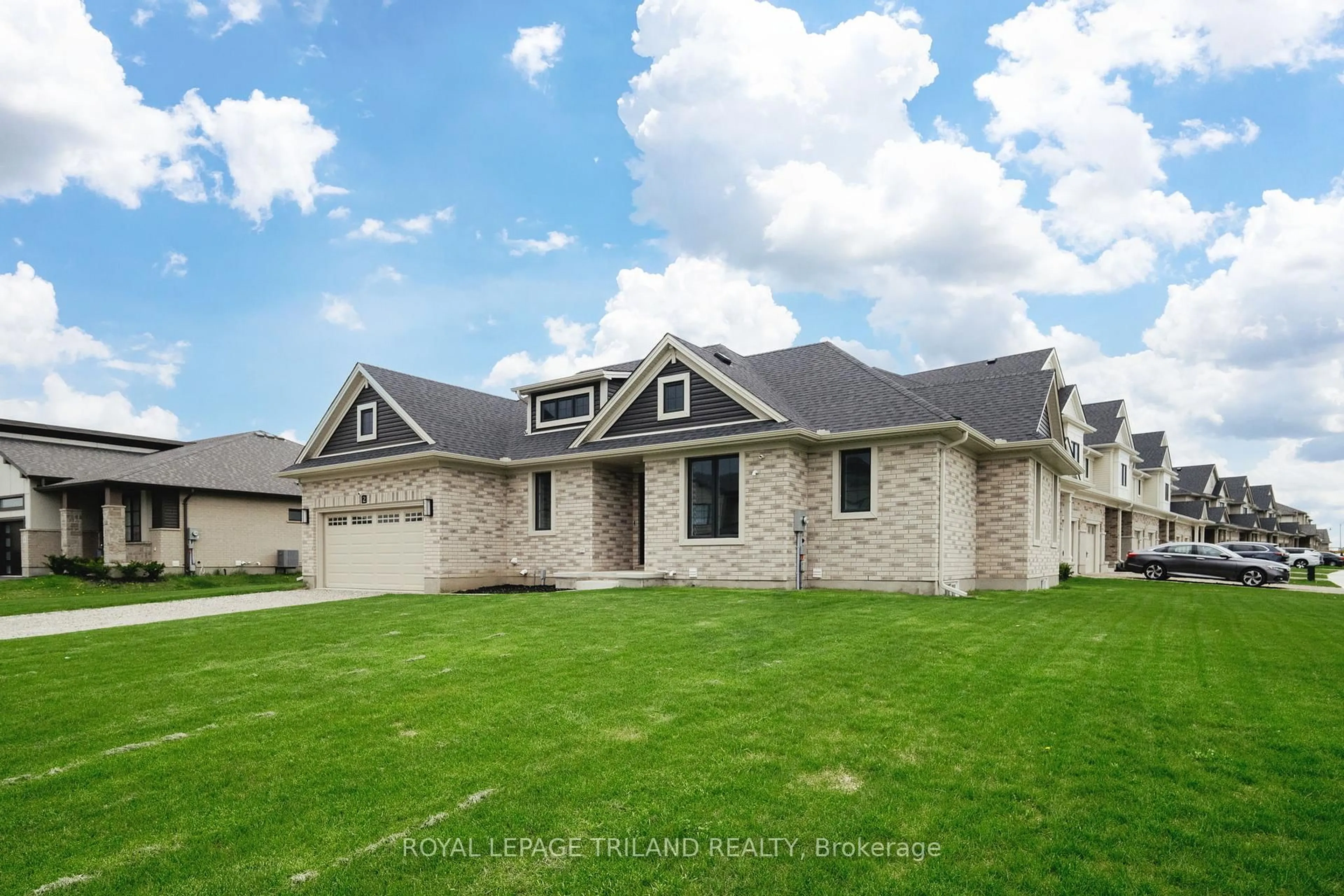Home with brick exterior material, street for 2 Evylean Crt, St. Thomas Ontario N5R 0P6