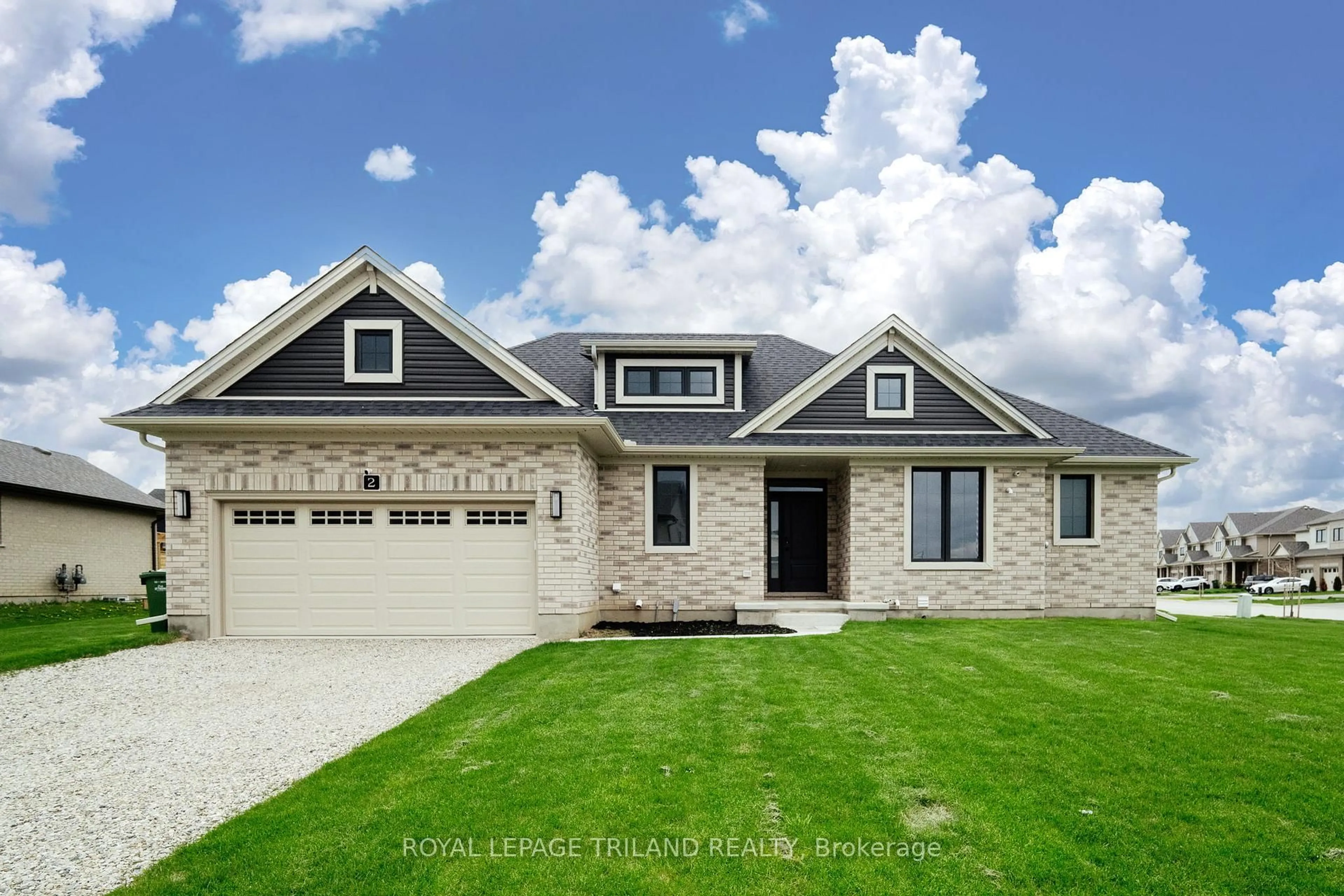 Home with brick exterior material, street for 2 Evylean Crt, St. Thomas Ontario N5R 0P6
