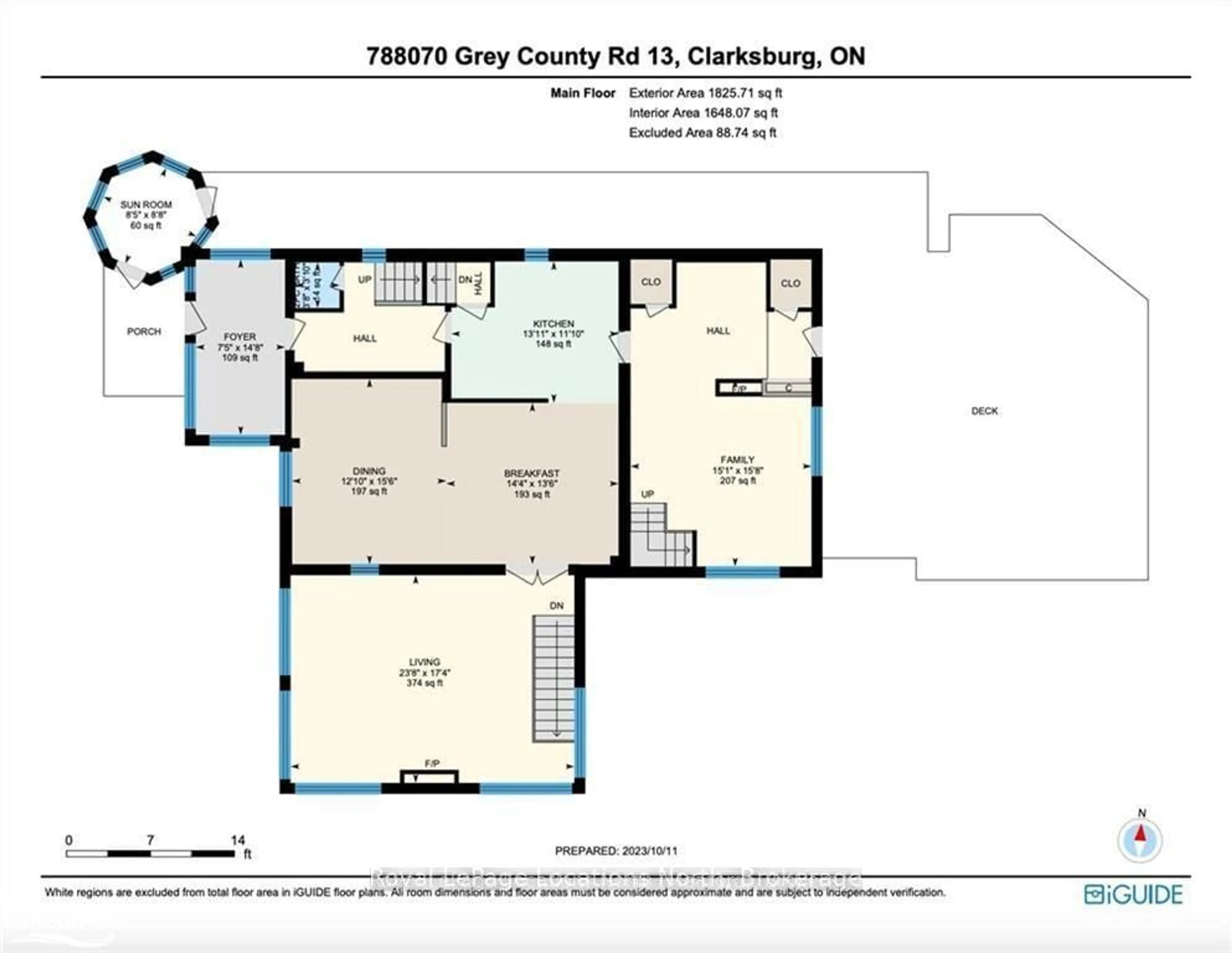 Floor plan for 788070 Grey Road 13 Rd, Blue Mountains Ontario N0H 1J0