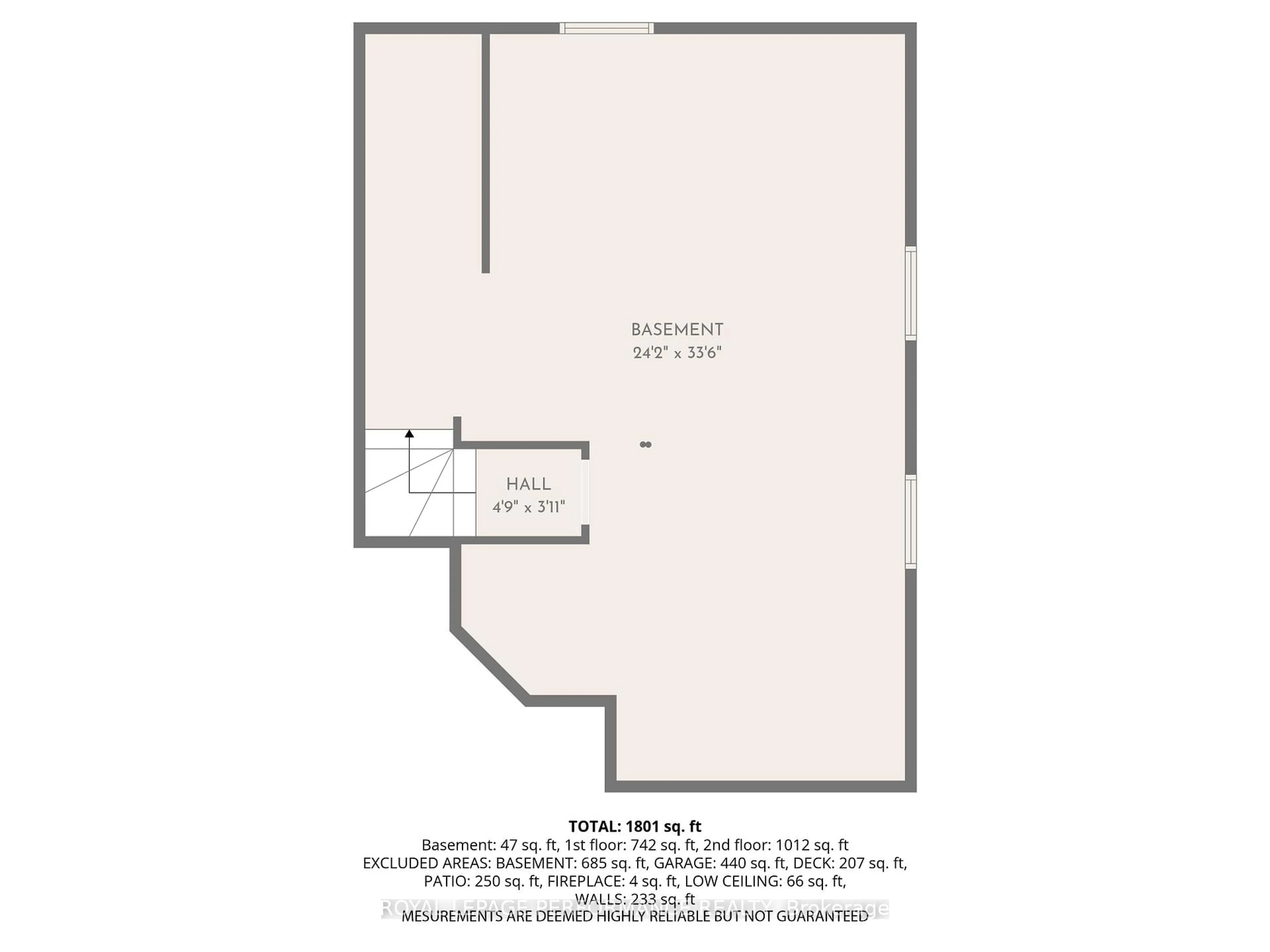 Floor plan for 531 Du Bercail Rd, Champlain Ontario K0B 1K0