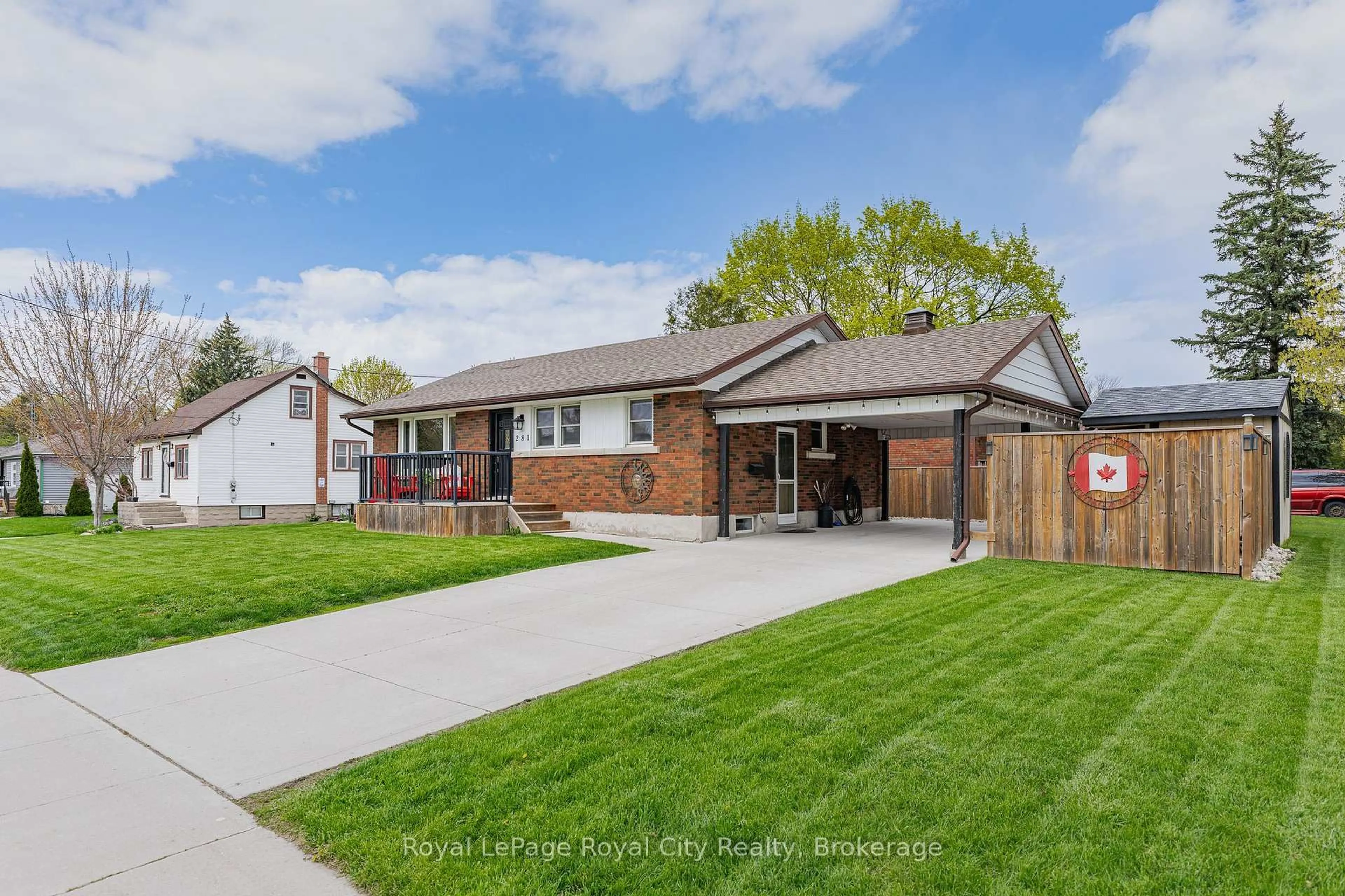 Home with brick exterior material, street for 281 Metcalfe St, Guelph Ontario N1E 4Z2