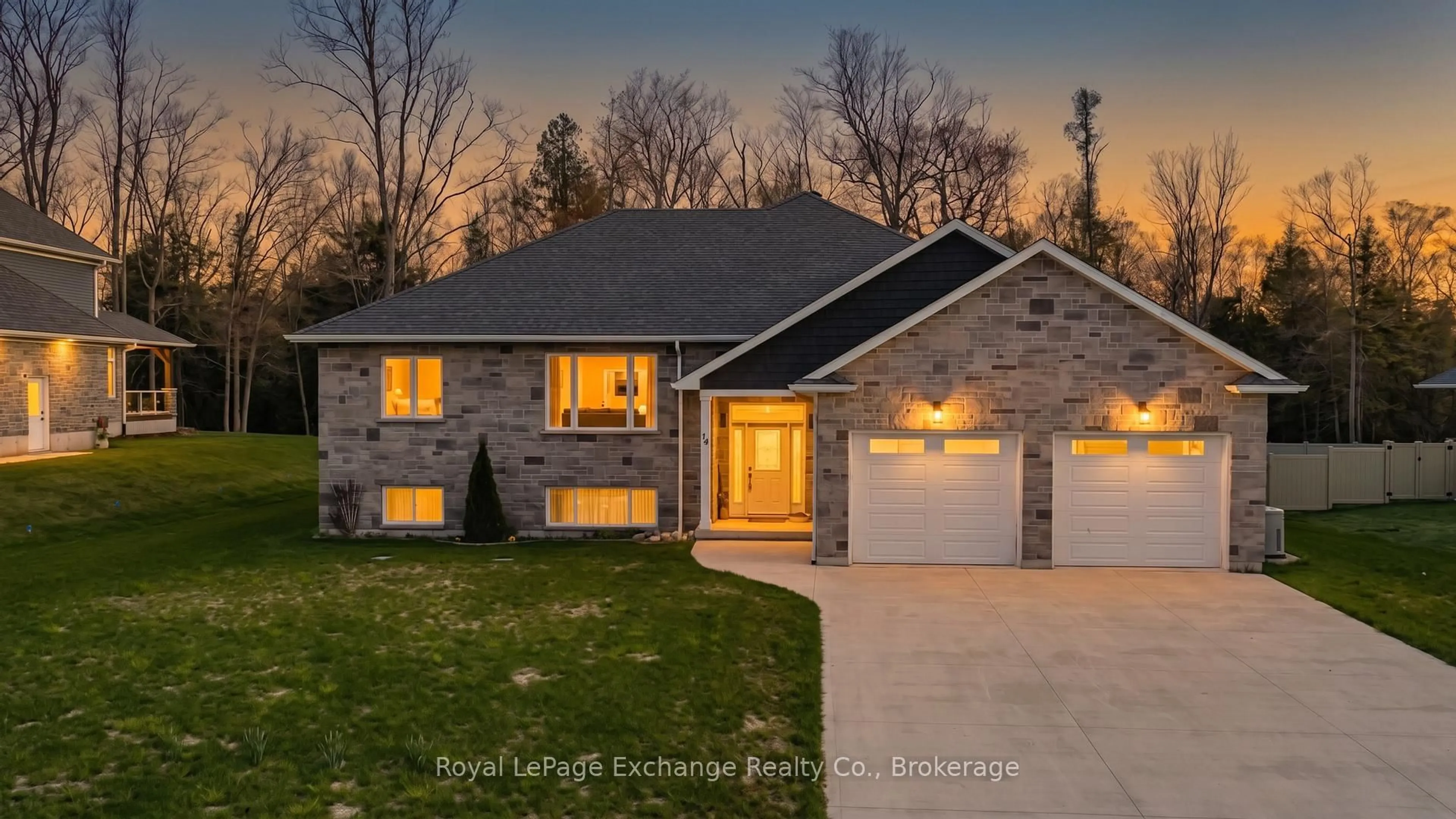 Home with brick exterior material, street for 14 Sunset Pl, Huron-Kinloss Ontario N2Z 2X3