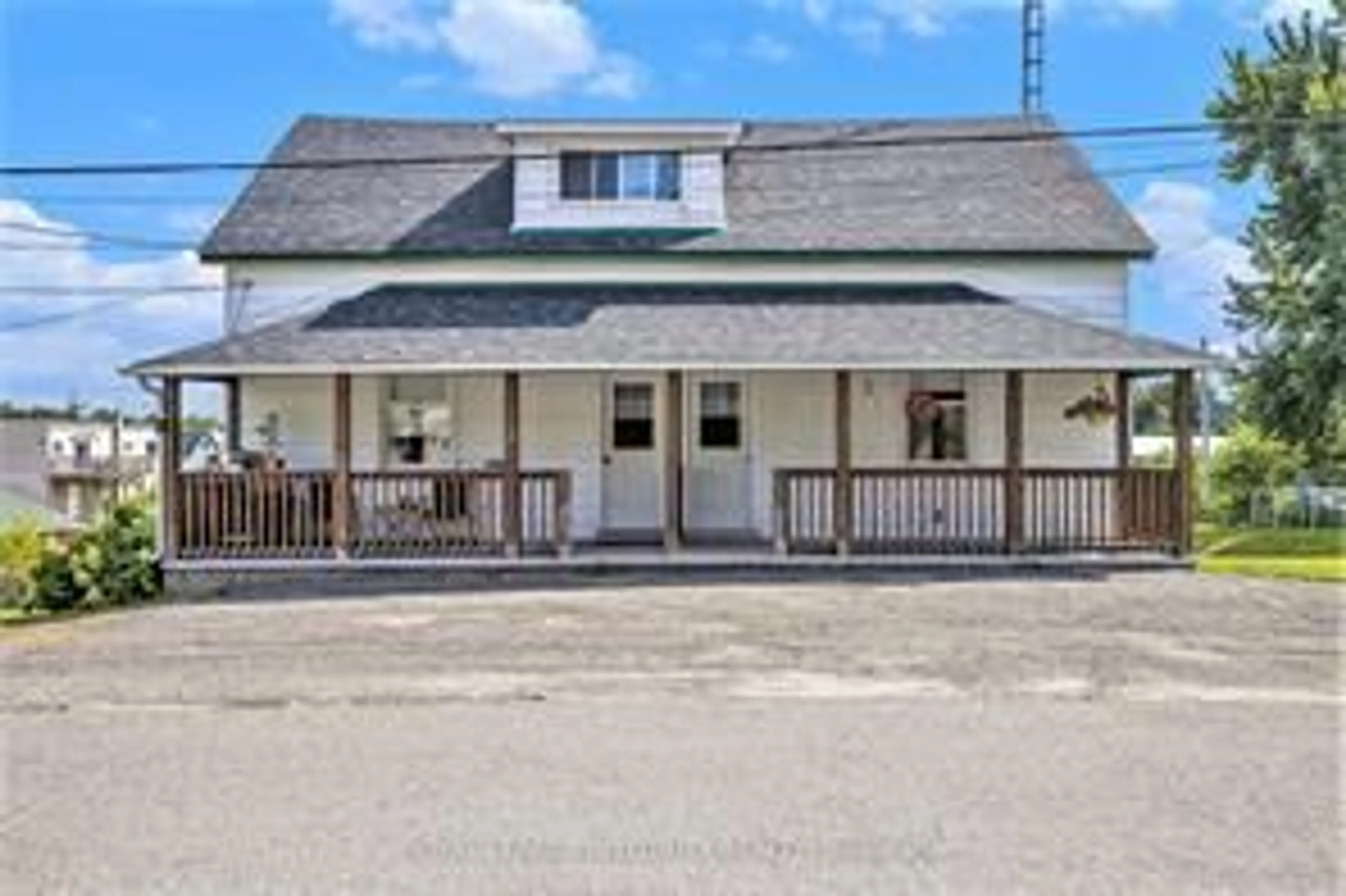 A pic from outside/outdoor area/front of a property/back of a property/a pic from drone, street for 114 & 112 Clarence St, Lanark Ontario K0G 1K0