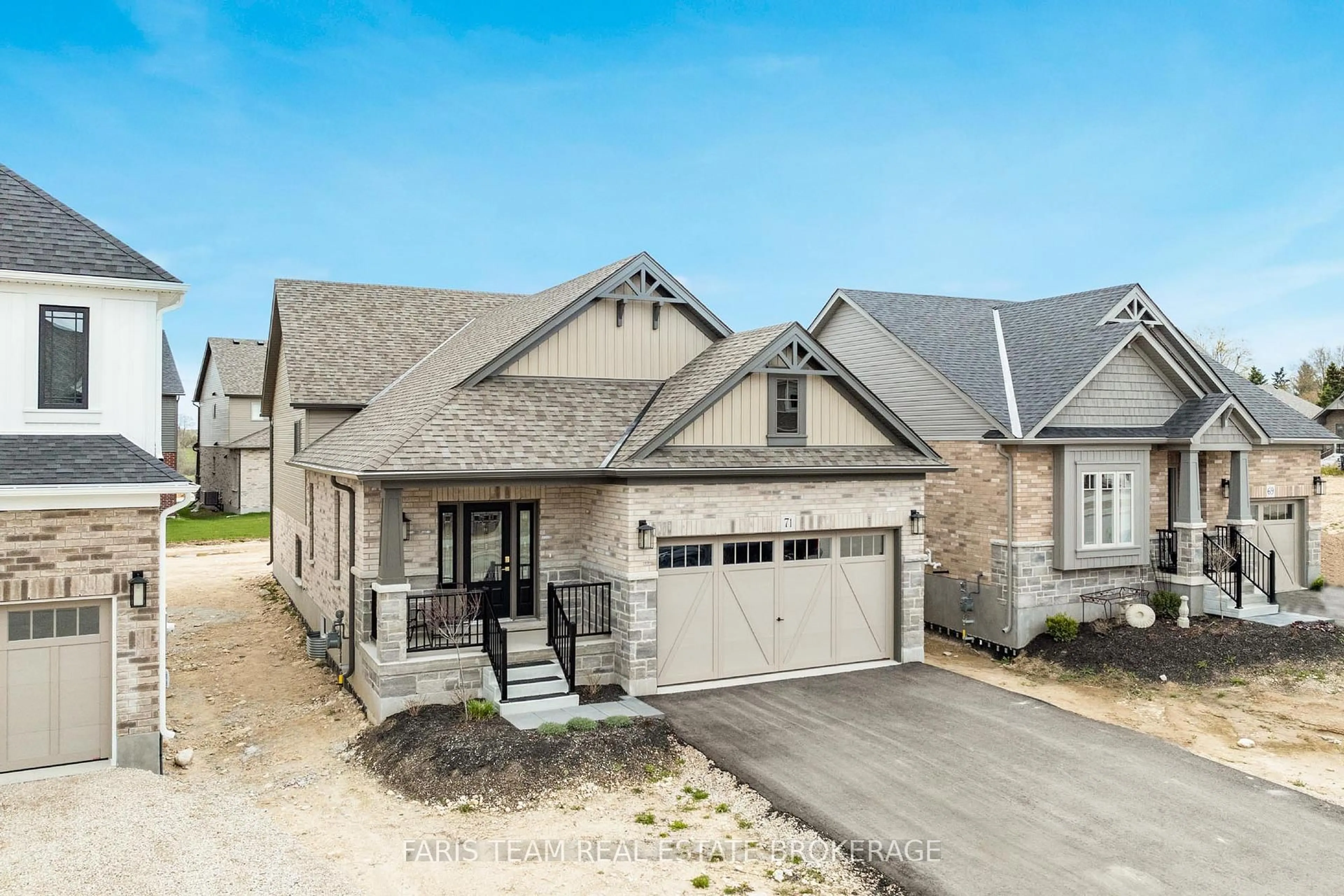 Home with brick exterior material, street for 71 Uplands Dr, Grey Highlands Ontario N0C 1H0