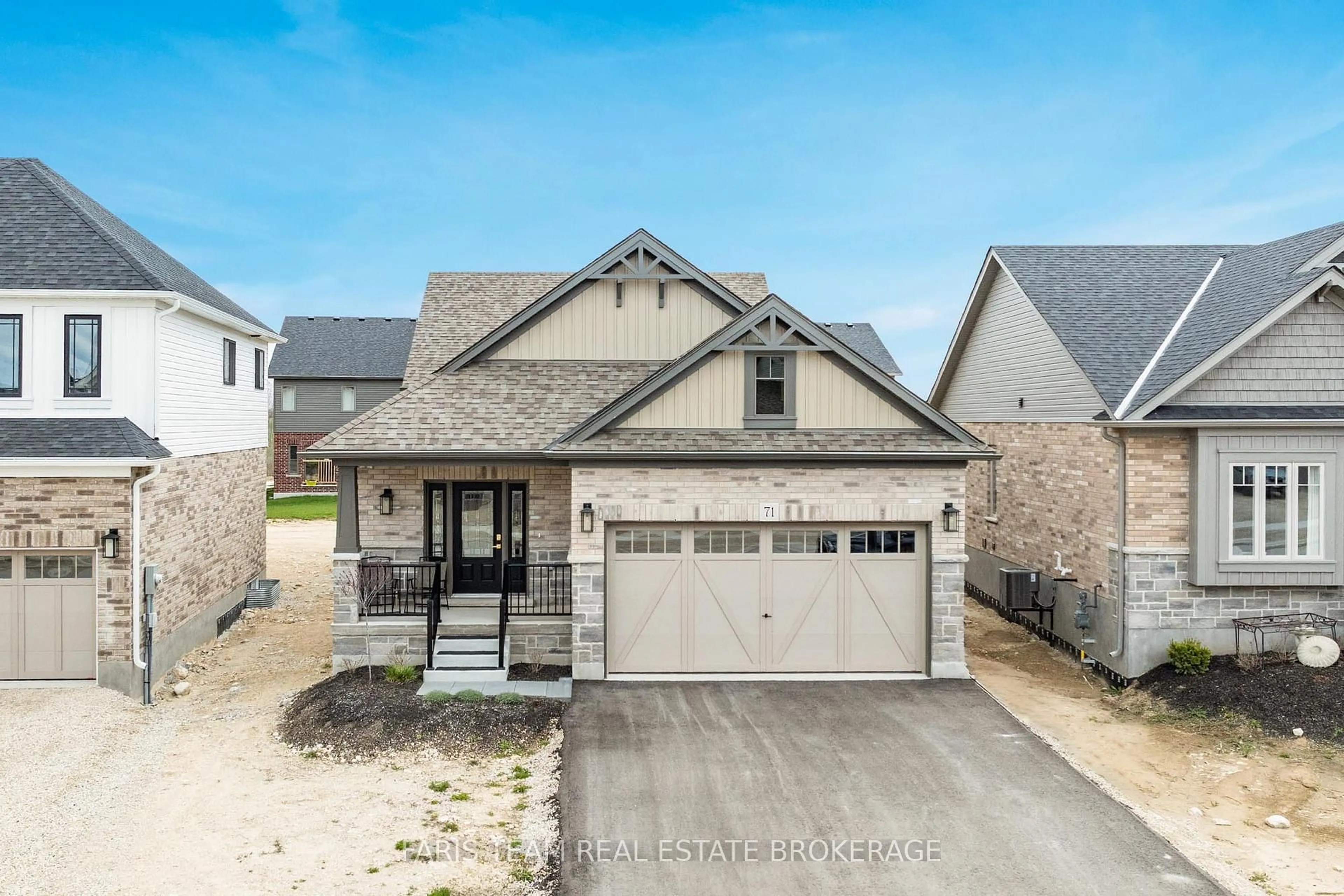 Home with brick exterior material, street for 71 Uplands Dr, Grey Highlands Ontario N0C 1H0
