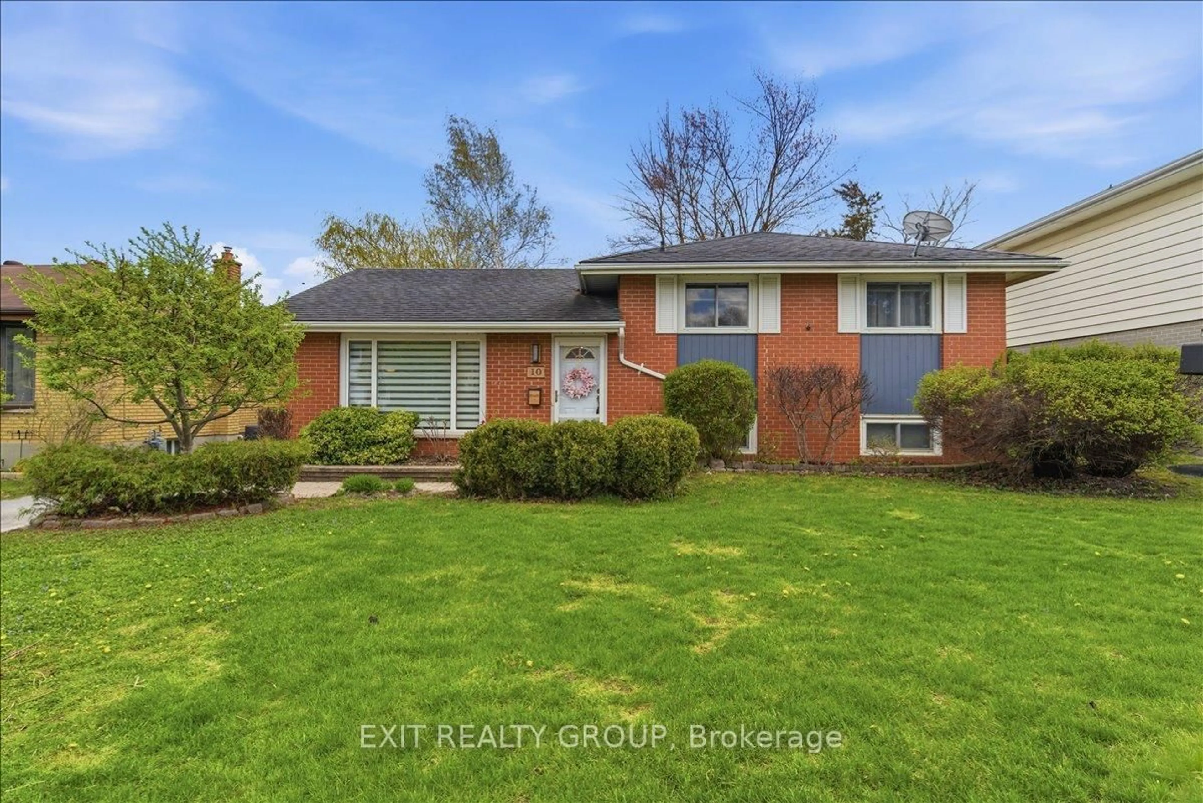 Home with brick exterior material, street for 10 Gearin St, Quinte West Ontario K8V 3Y1